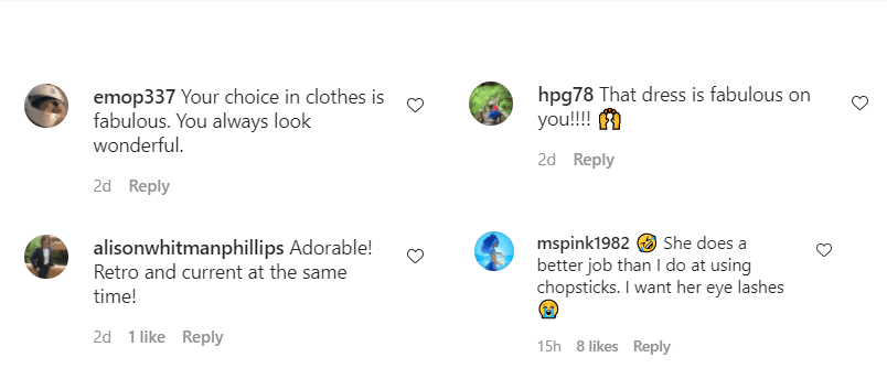 Fans comment on Deborah Roberts' dress | Instagram/debrobertsabc