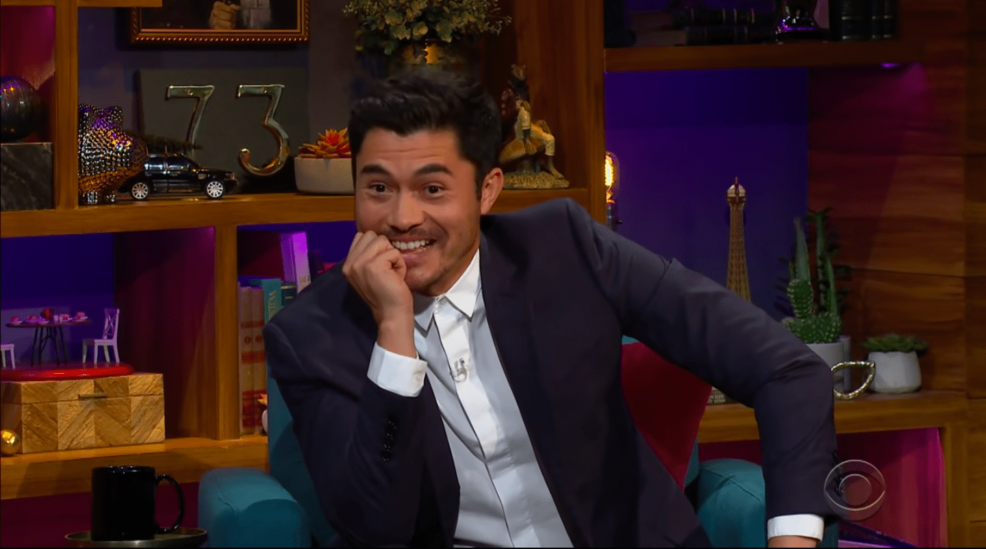 Screenshot of video of Henry Golding's interview with James Corden from November 7, 2020. | Source: YouTube/ The Late Late Show with James Corden
