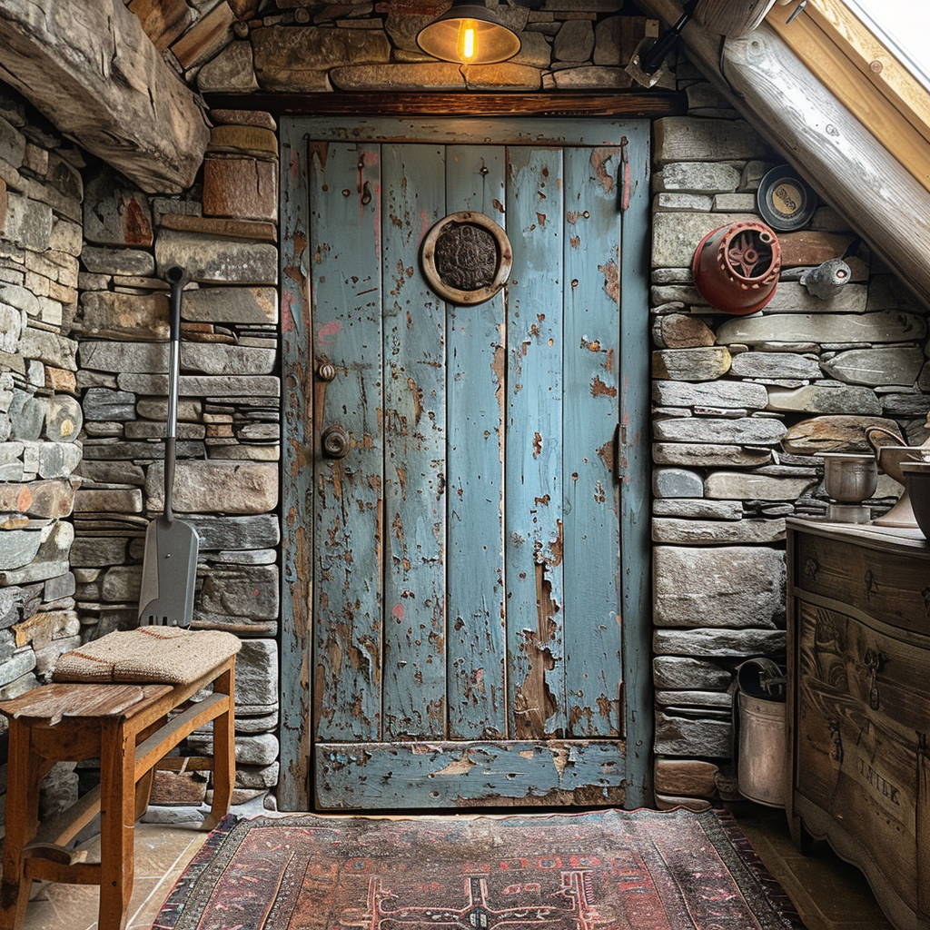The door in the attic | Source: Midjourney