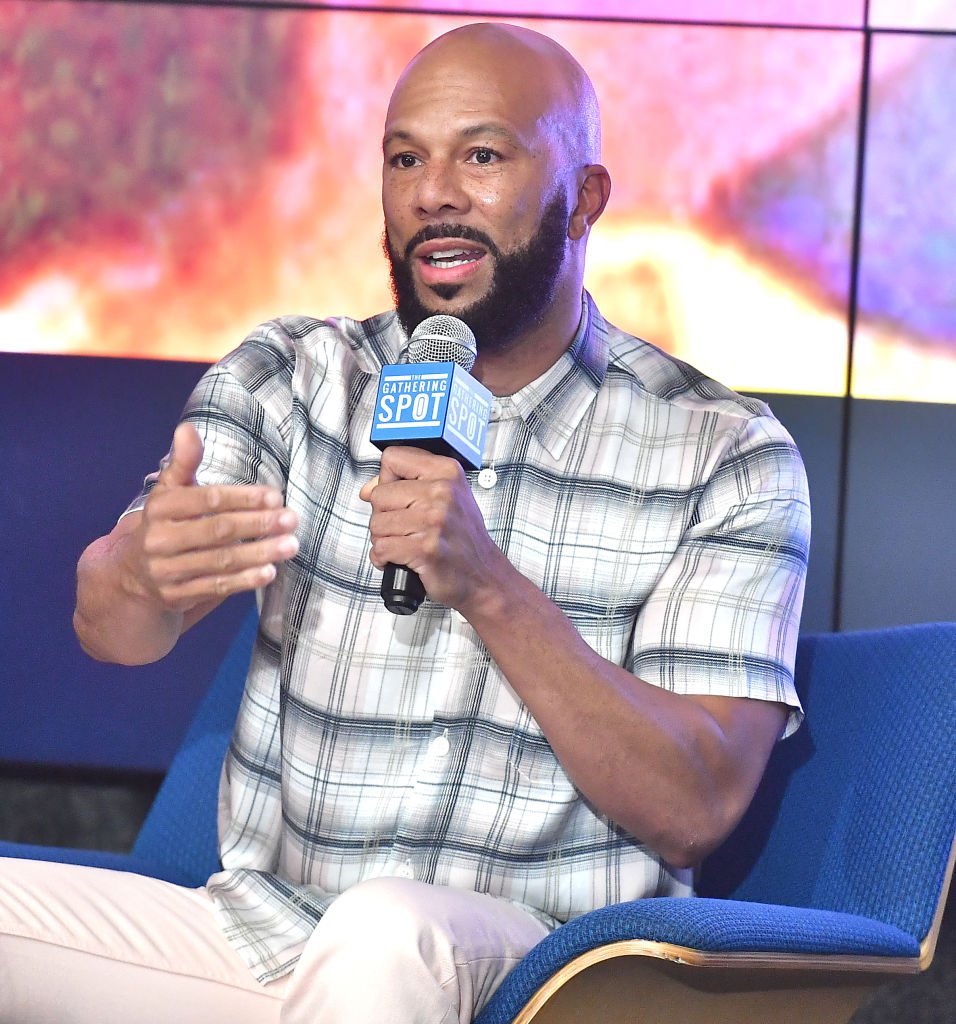 Common speaking onstage during "A Conversation With Common & Atlanta Mayor Keisha Lance Bottoms" at The Gathering Spot on May 20, 2019 in Atlanta, Georgia. | Source: Getty Images