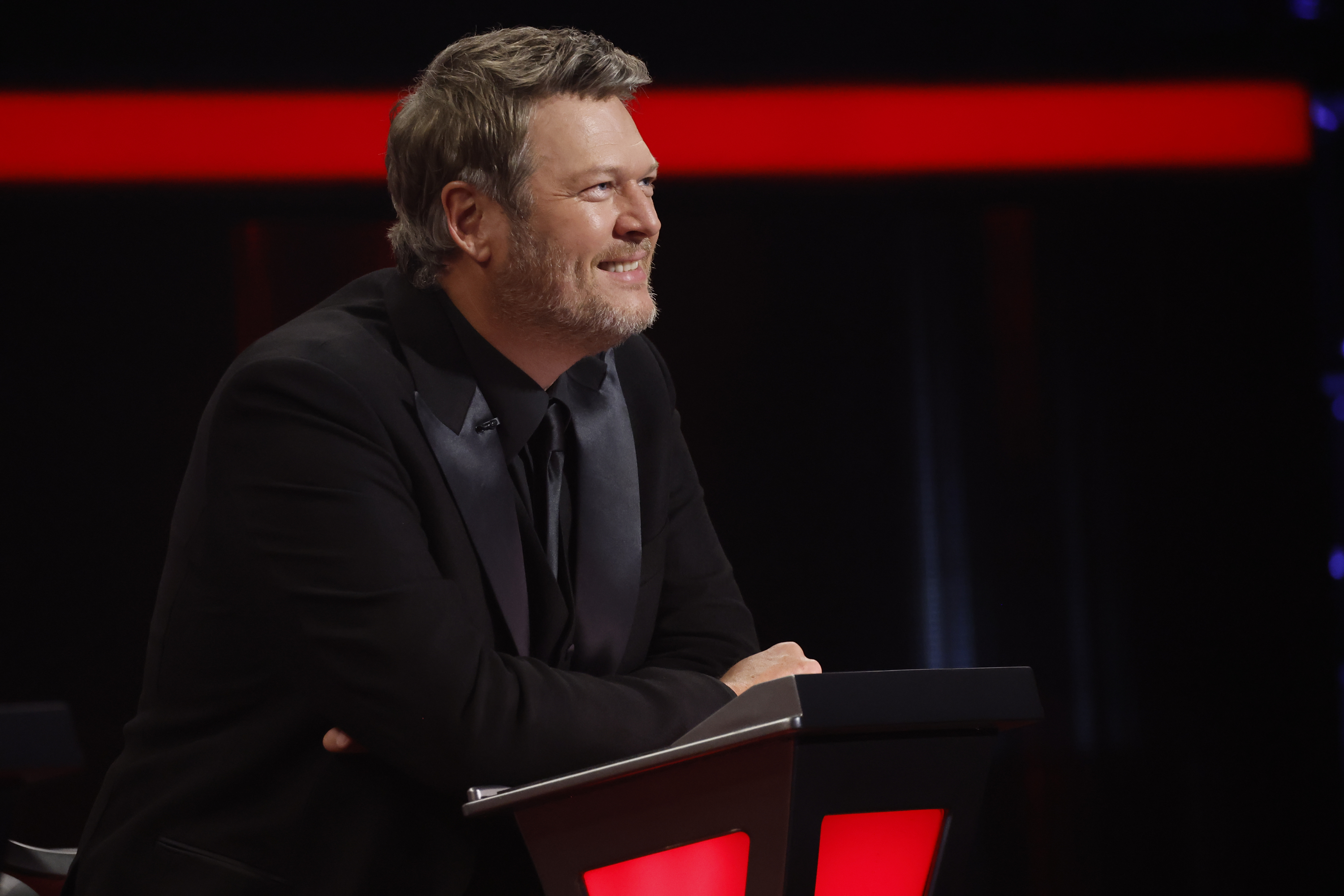 Blake Shelton on "The Voice" in May 2023 | Source: Getty Images