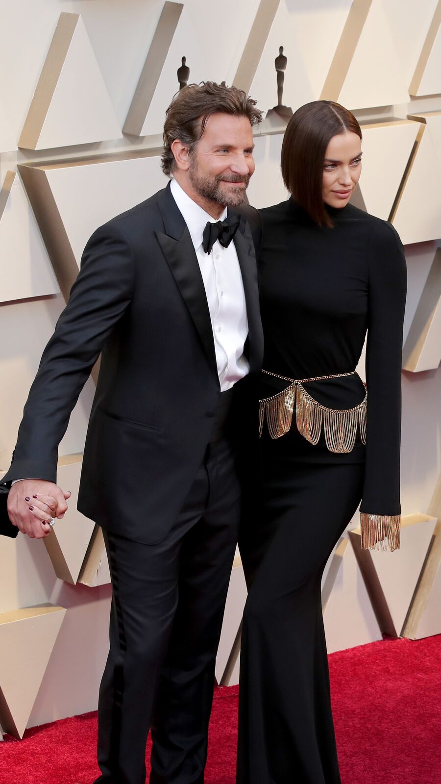 Bradley Cooper and Irina Shayk on February 24, 2019 in Hollywood, California | Photo: Getty Images