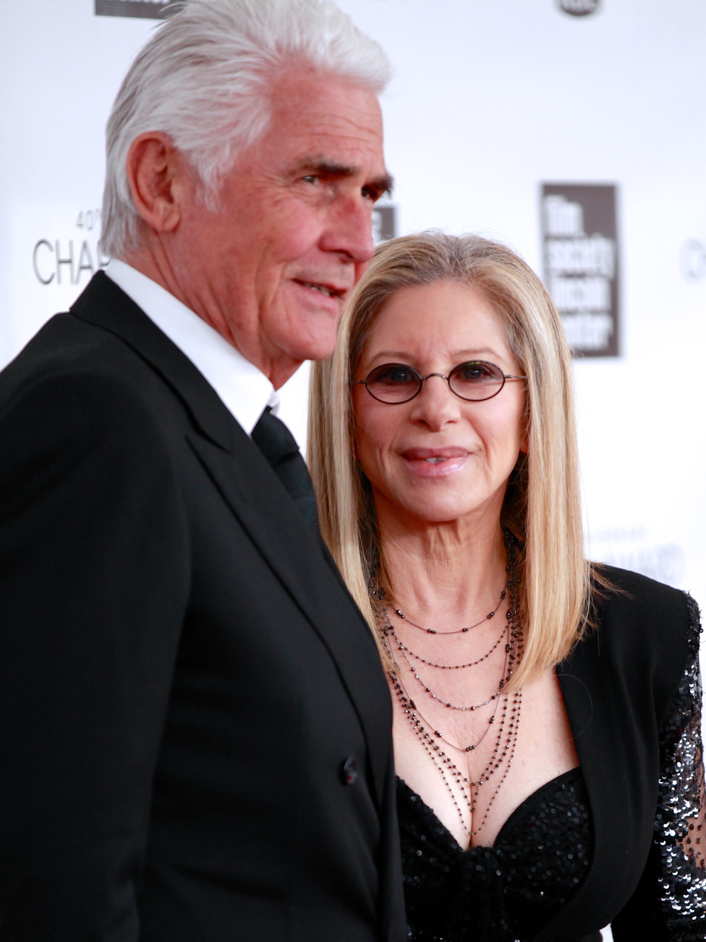 James Brolin and Barbra Streisand attend the 40th Anniversary Chaplin Award Gala at Avery Fisher Hall at Lincoln Center for the Performing Arts on April 22, 2013 in New York City. | Source: Getty Images