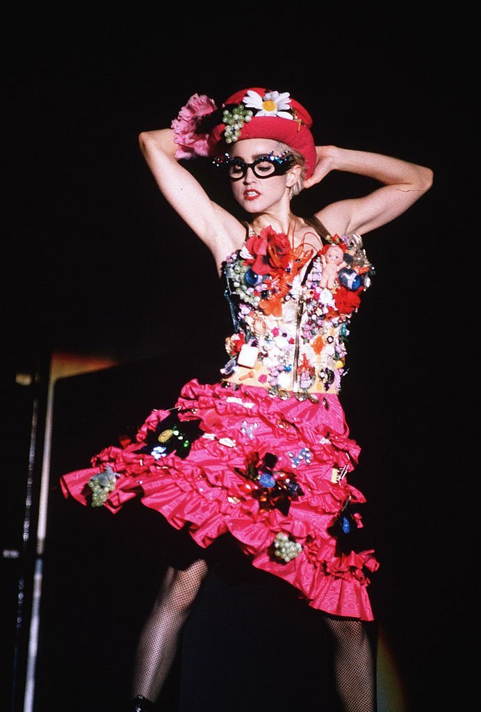 Madonna performs on stage in London in 1983 | Photo: Getty Images