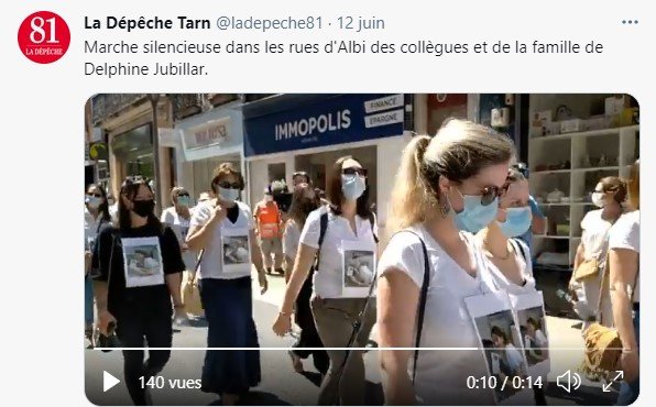 Photo : Twitter /  La Dépêche Tarn