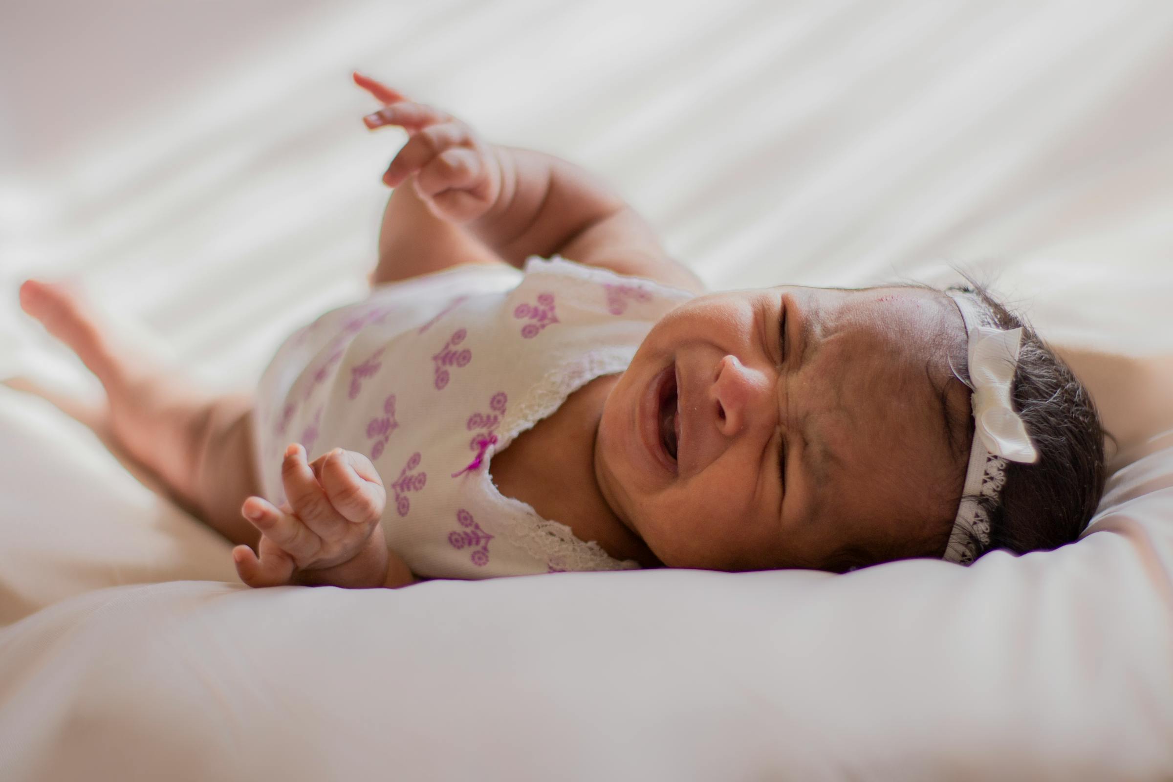 A crying baby | Source: Pexels