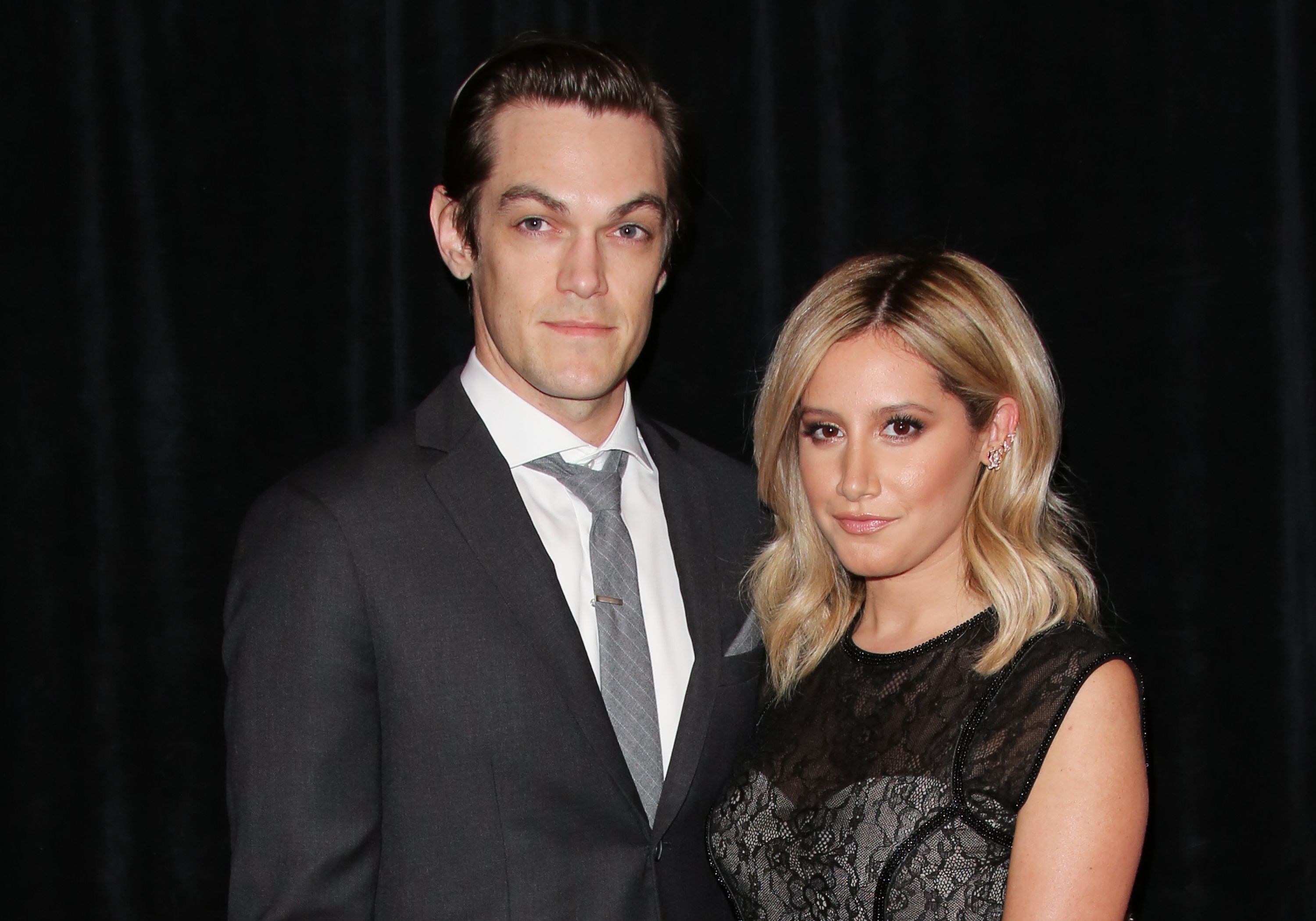 Christopher French and Ashley Tisdale at the Daytime Creative Arts Emmy Awards Gala in 2014 in Los Angeles, California | Source: Getty Images