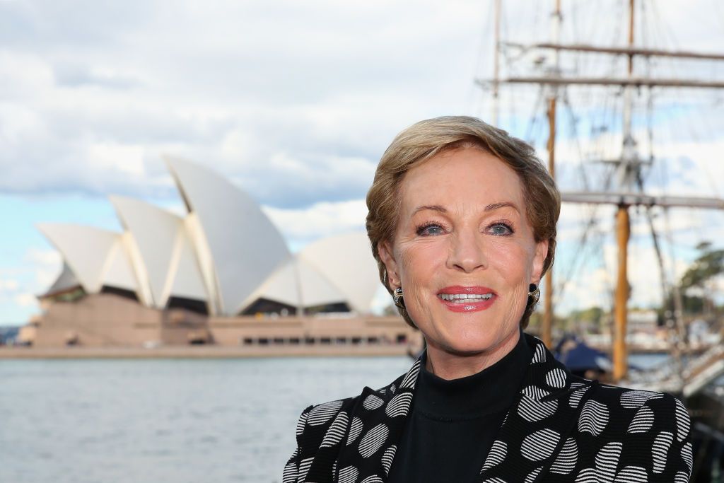 Julie Andrews smiles during a press conference on May 16, 2013 in Sydney, Australia. | Source: Getty Images