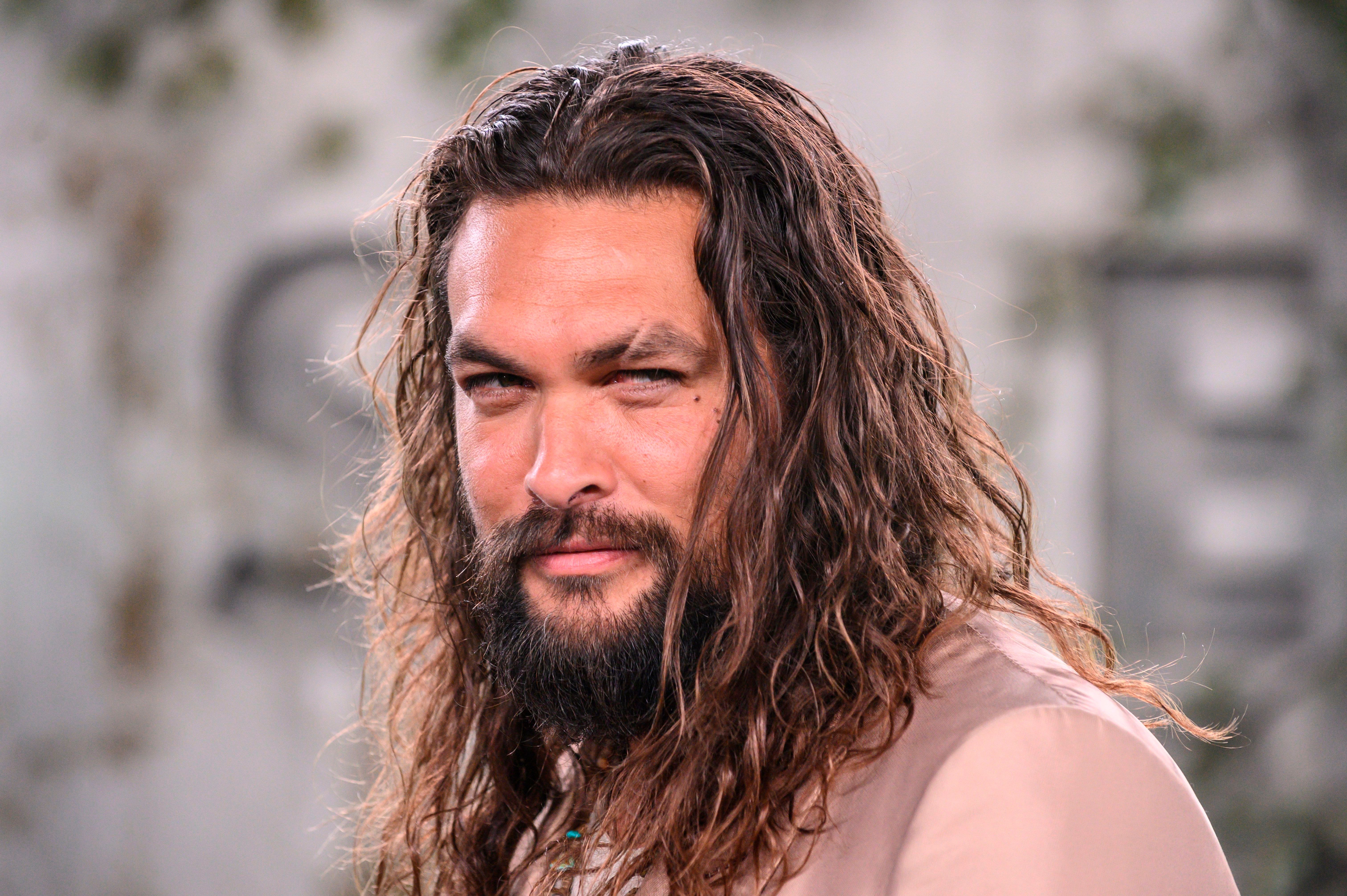 Jason Momoa during the "SEE" premiere at the Fox Regency Village Theater in Los Angeles on October 21, 2019. | Source: Getty Images