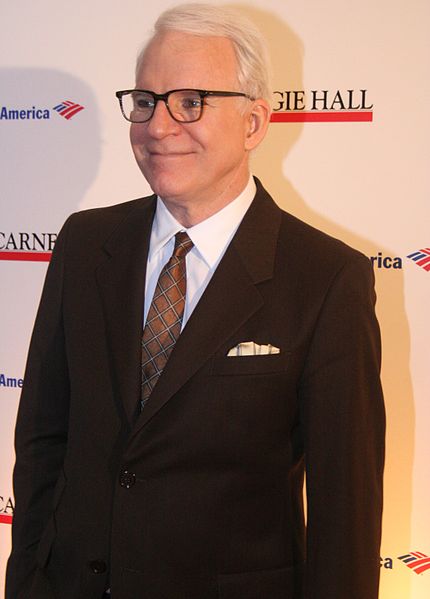 Steve Martin at the 120th Anniversary of Carnegie Hall in MOMA. | Source: Wikimedia Commons