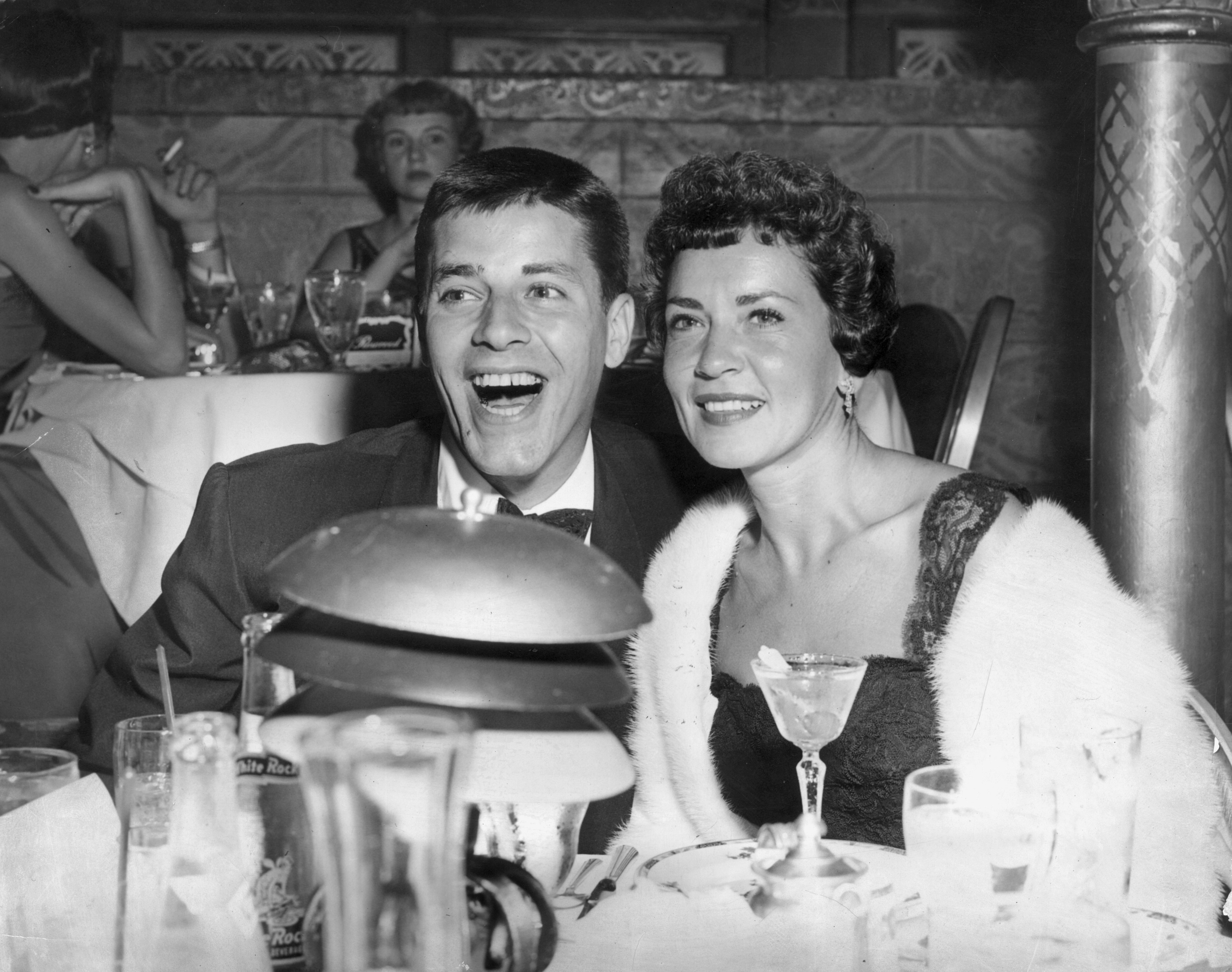 Jerry and Patti Lewis. Circa 1955 | Source: Getty Images 