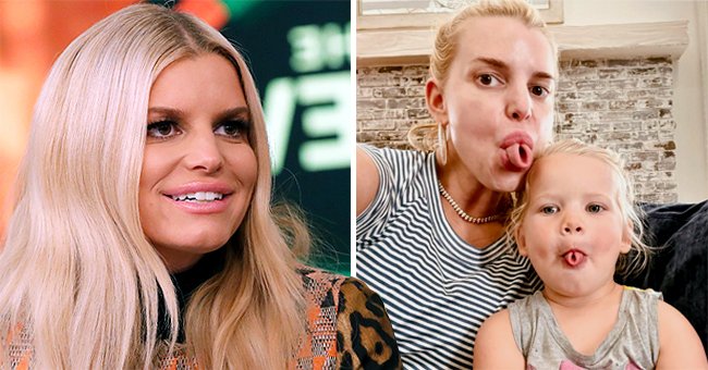 Jessica Simpson's Daughter Birdie Mae Is a Copy of Her Mom as They Roll ...