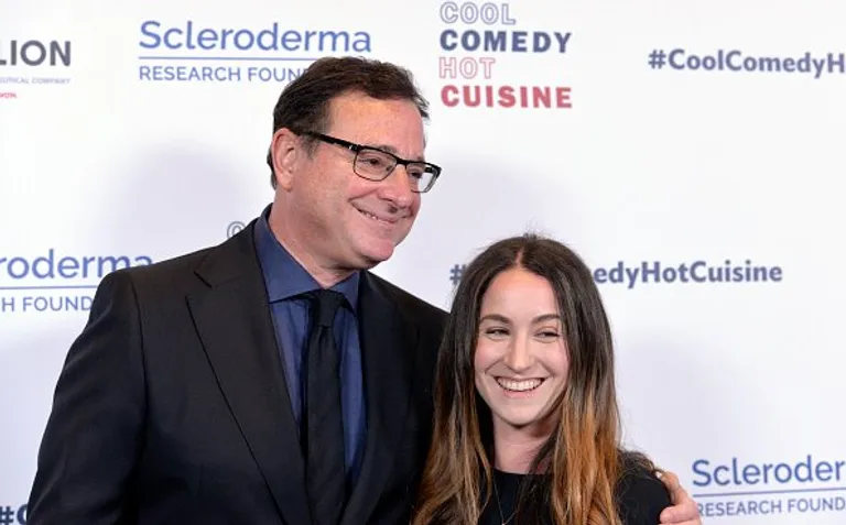 Bob Saget and Aubrey Saget at the Beverly Wilshire Four Seasons Hotel on April 25, 2019 in Beverly Hills, California. | Photo: Getty Images