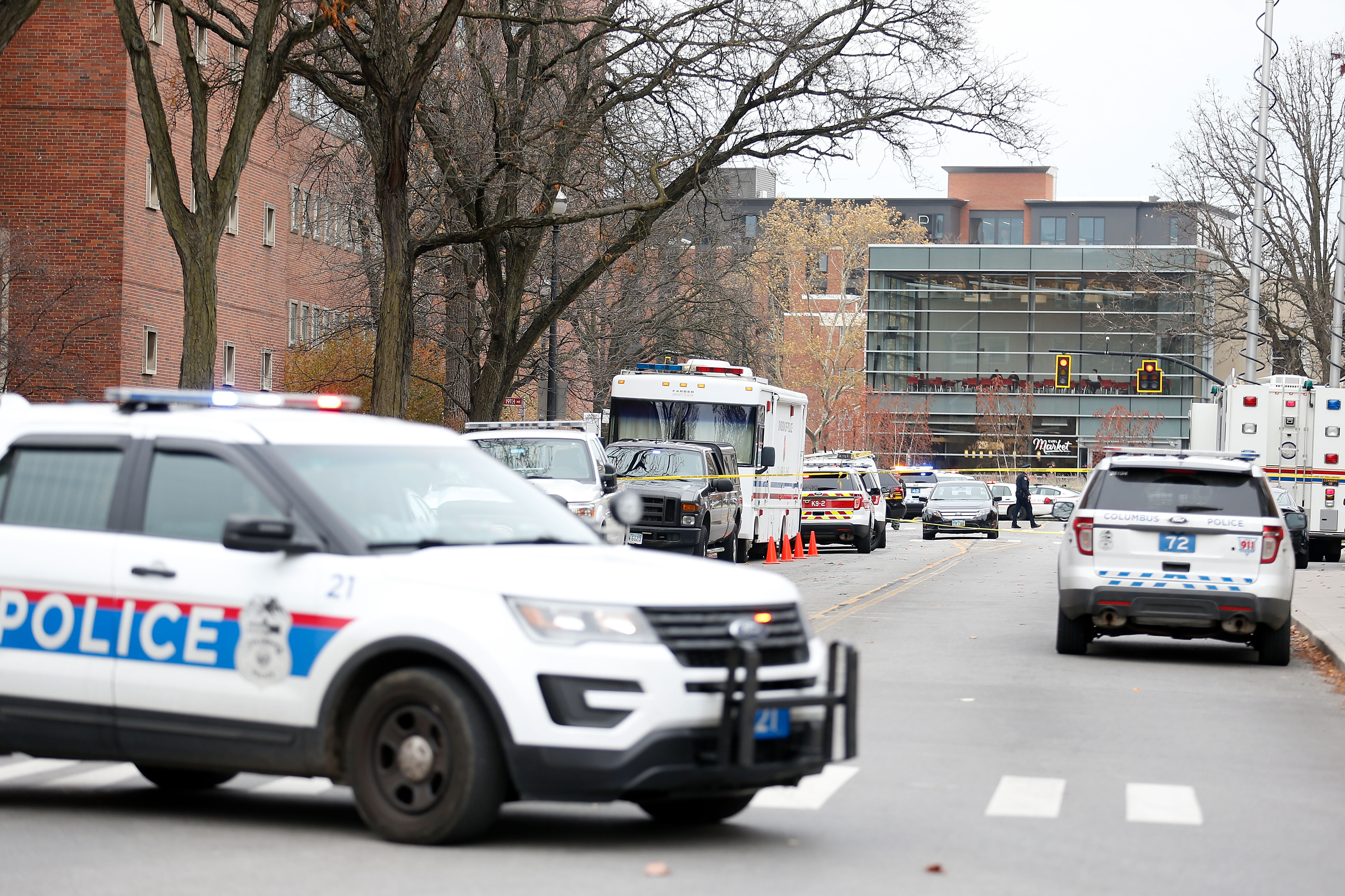 A patrol car on the streets of Columbus, Ohio. | Source: Getty Images