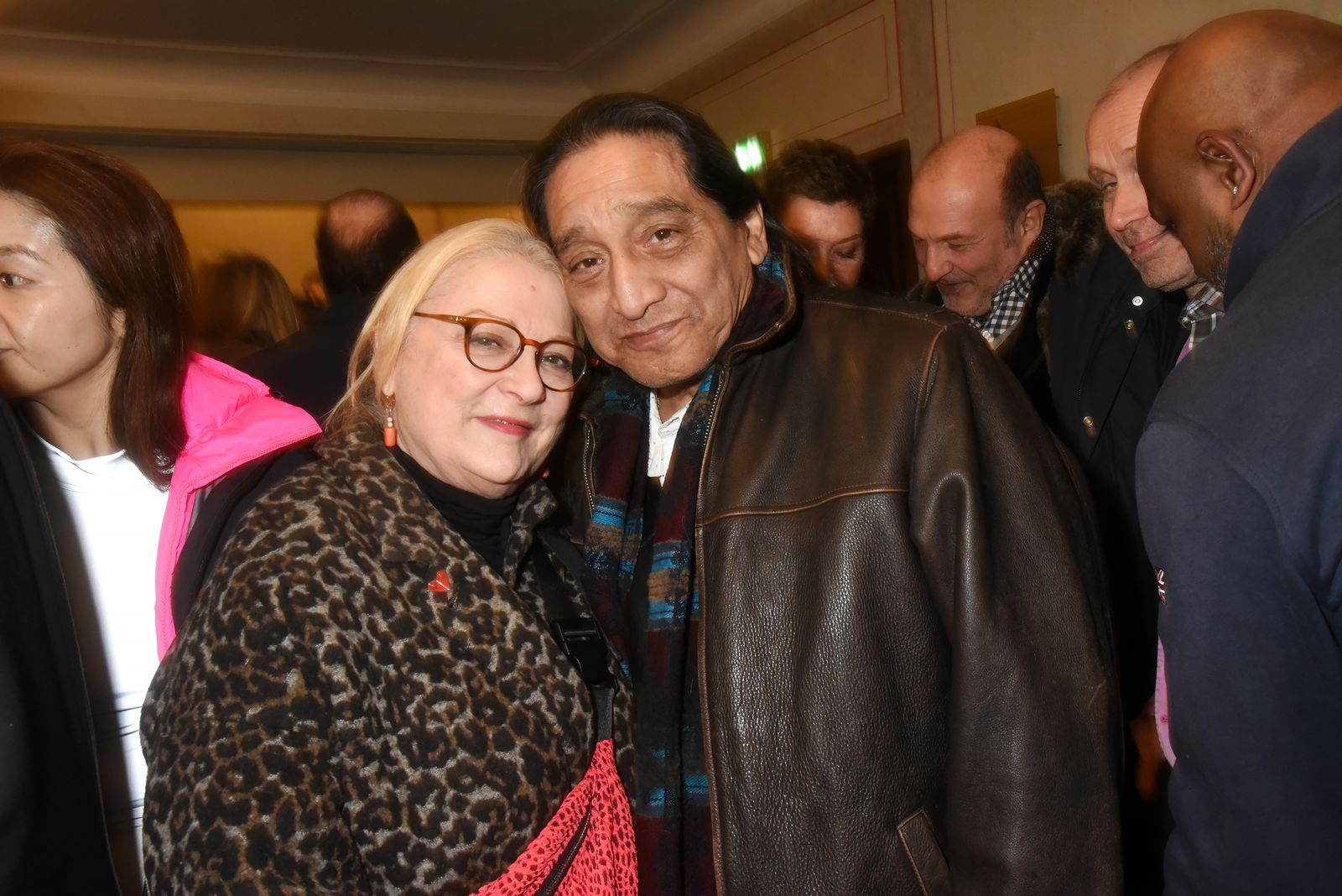La comédienne Josiane Balasko et son mari George Aguilar | Photo : Getty Images