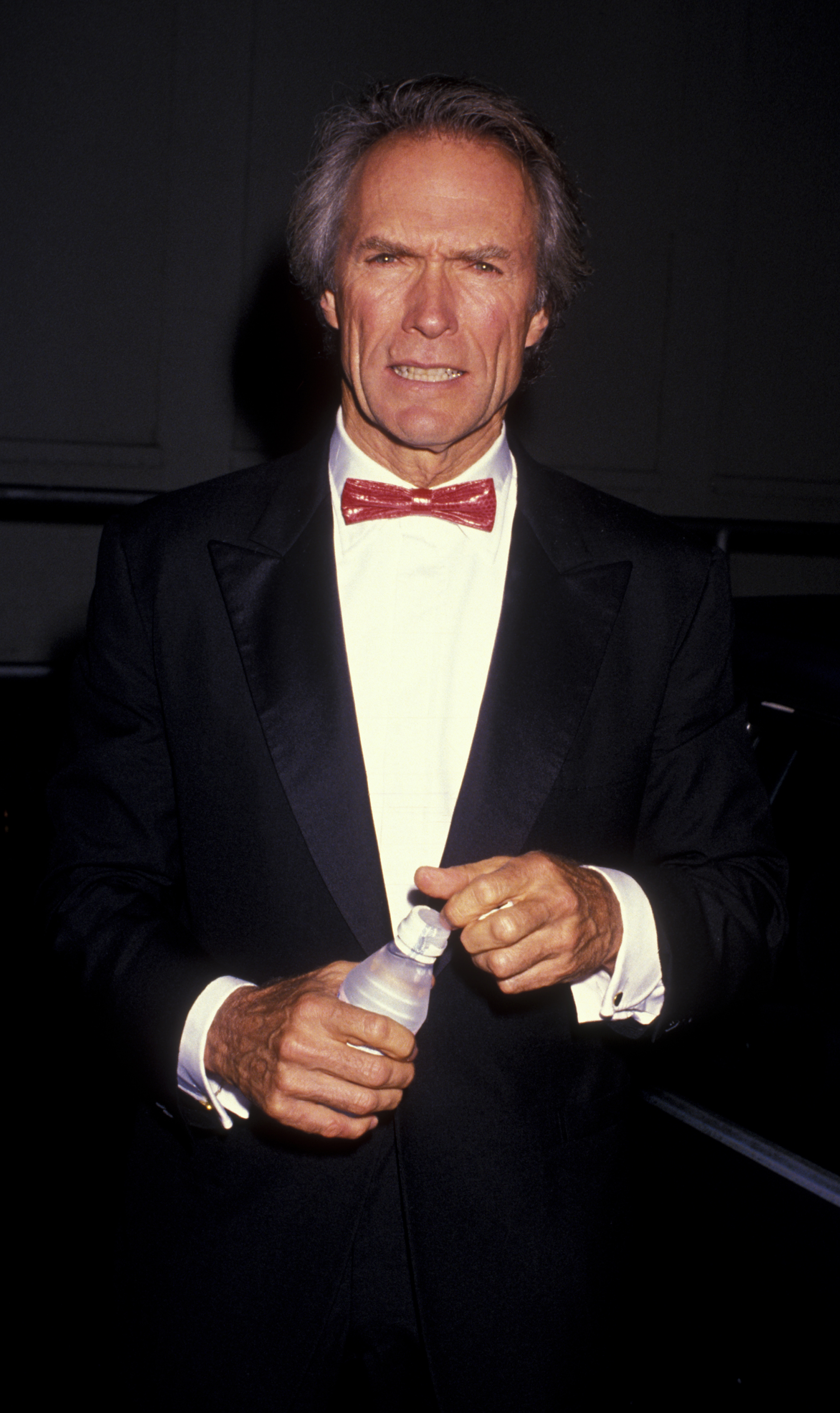 Clint Eastwood attends Gala Honoring Sammy Davis Jr. at the Shrine Auditorium in Los Angeles, California, on November 13, 1989. | Source: Getty Images