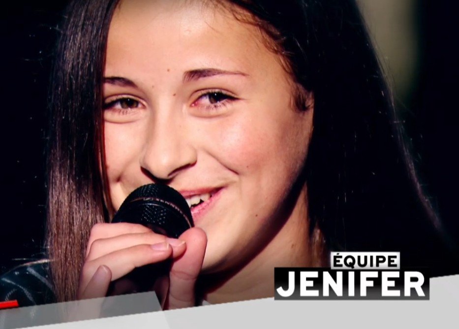 Lola durant les auditions à l'aveugle. l Source : TF1 Replay