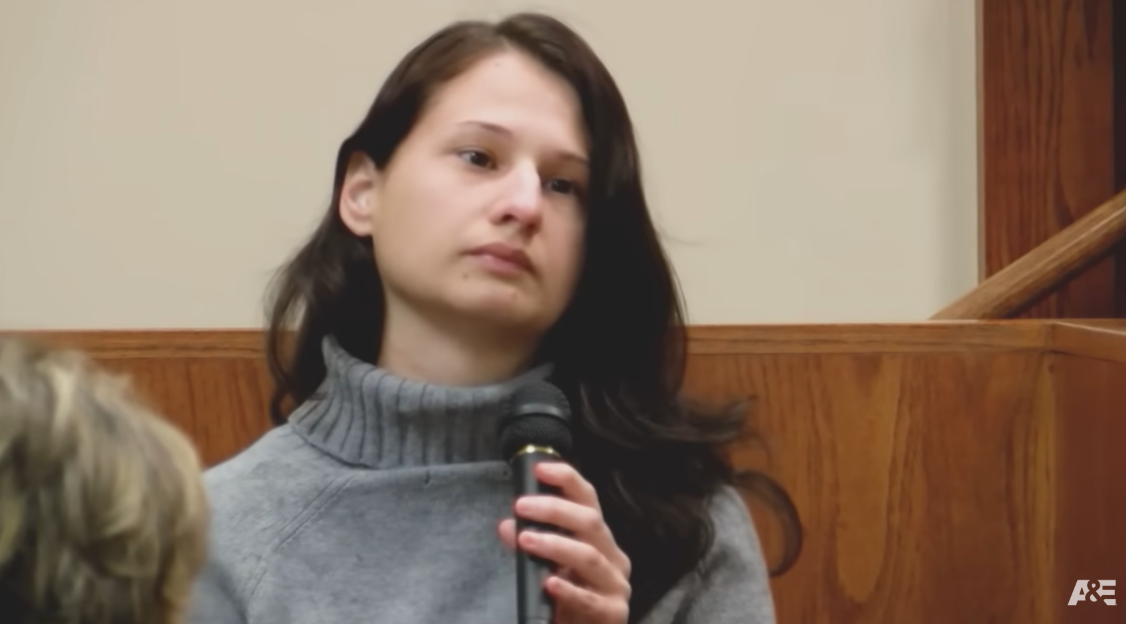 Gypsy Rose Blanchard is seen speaking in a court in a YouTube video dated February 7, 2023. | Source: YouTube/AETV