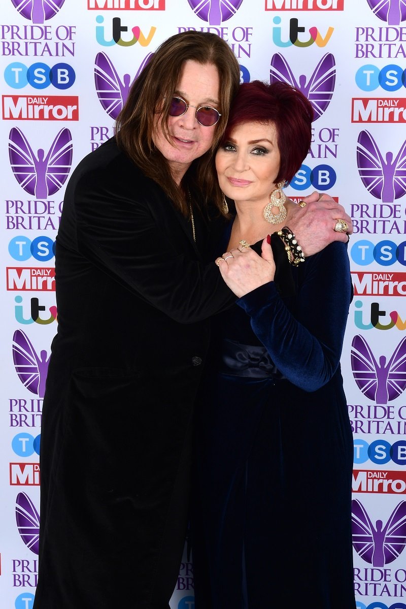 Sharon and Ozzy Osbourne at Grosvenor House, Park Street, London in October 2017 | Photo: Getty Images 
