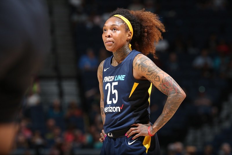 Cappie Pondexter on July 3, 2018 at Target Center in Minneapolis, Minnesota | Photo: Getty Images
