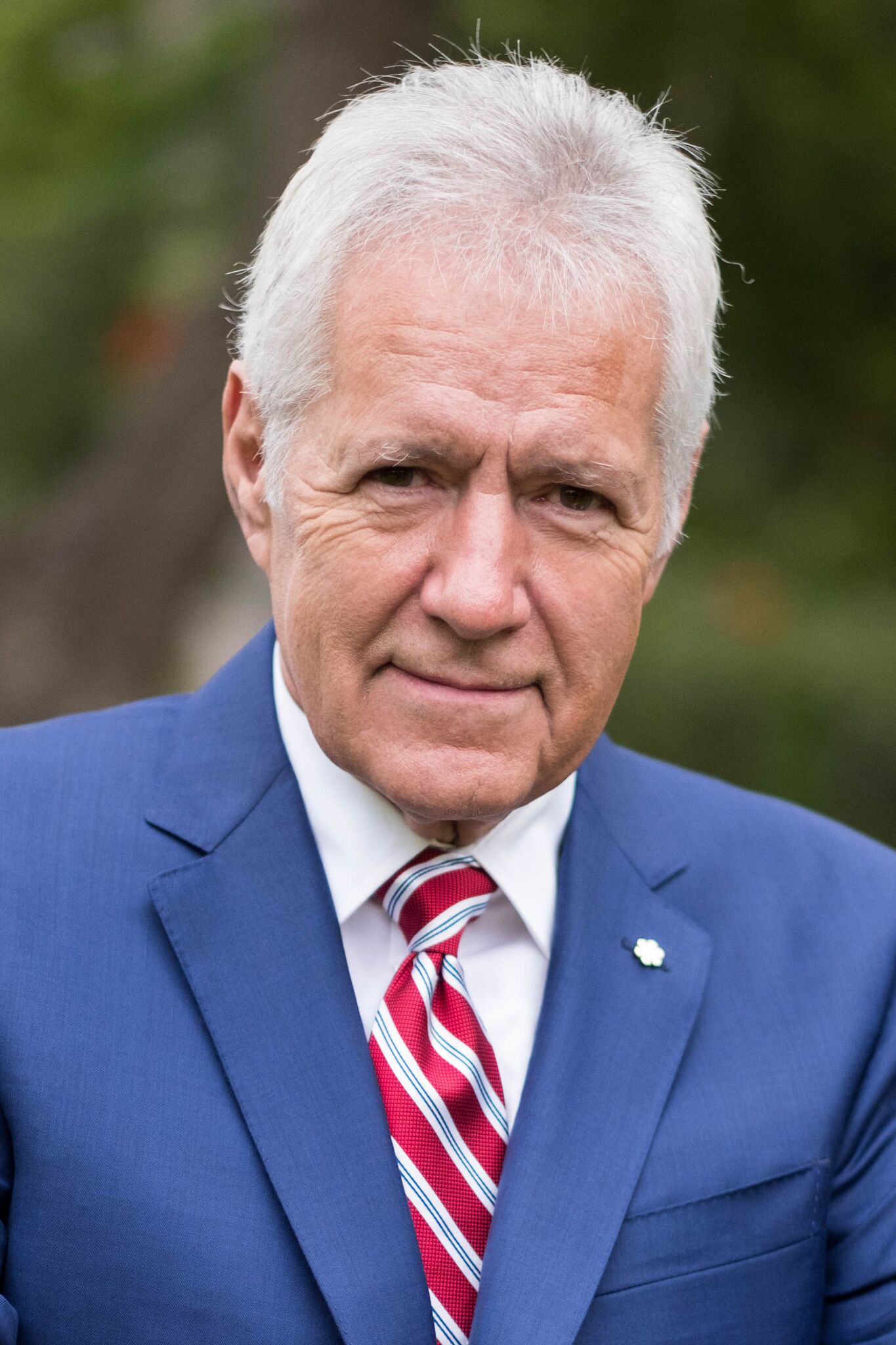 TV personality Alex Trebek attends the 150th anniversary of Canada's Confederation at the Official Residence of Canada  | Getty Images