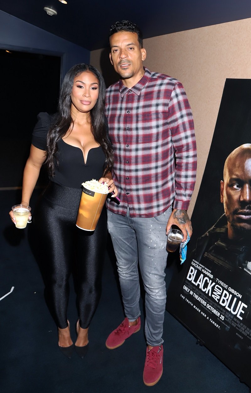 Anansa Sims and Matt Barnes on October 17, 2019 in Hollywood, California | Photo: Getty Images