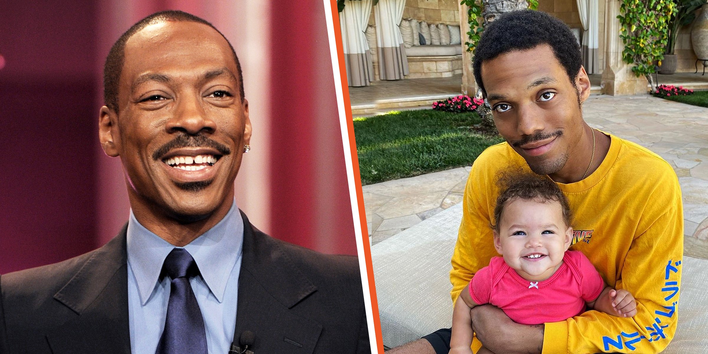 Actor Eddie Murphy | His Son and Grand Son | Source: Getty Images | instagram.com/carly.olivia 