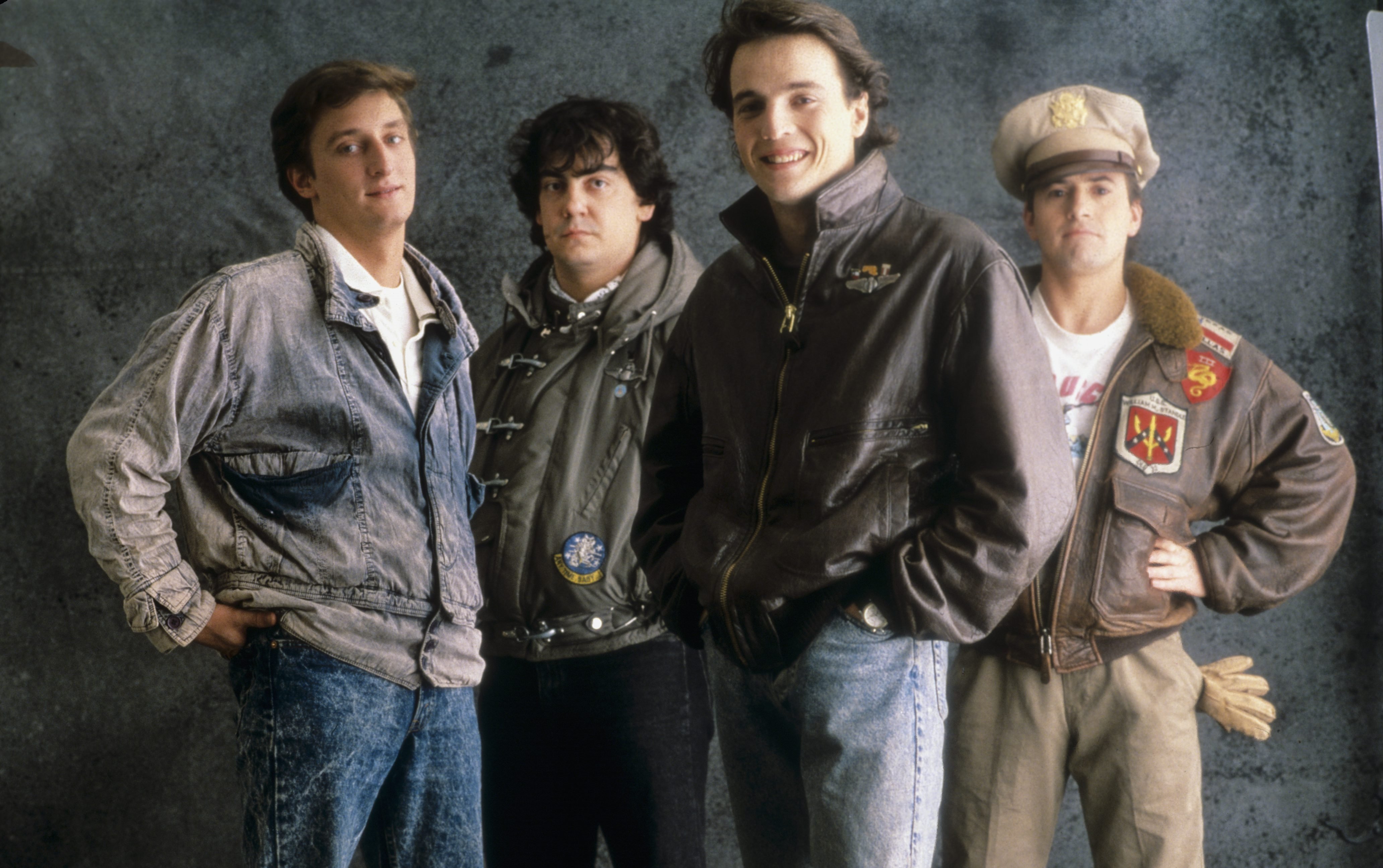 La agrupación de pop-rock en español Hombres G. 1982, Madrid, Castilla La Mancha, España. | Foto: Getty Images  