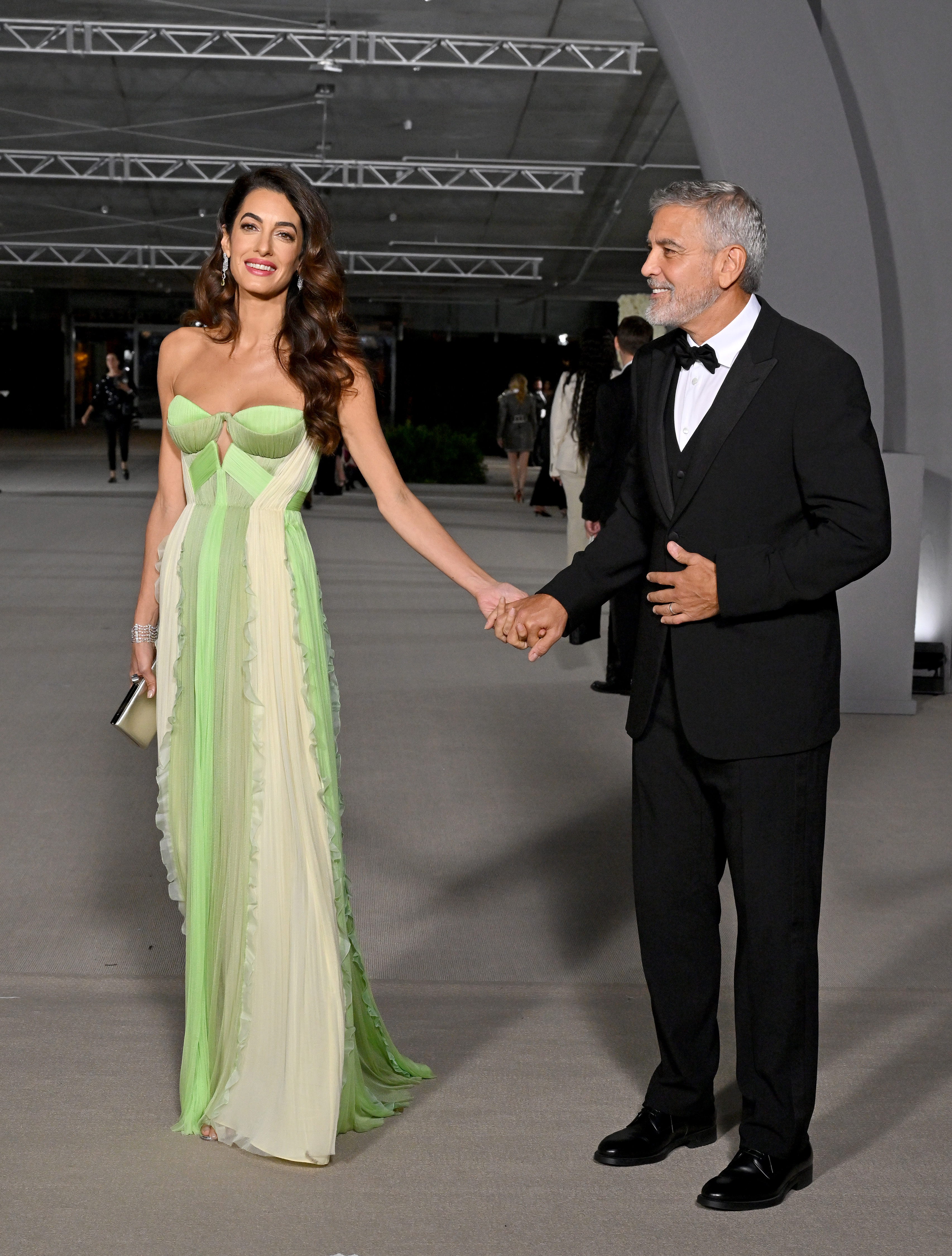 Amal and George Clooney attend the 2nd Annual Academy Museum Gala | Source: Getty Images