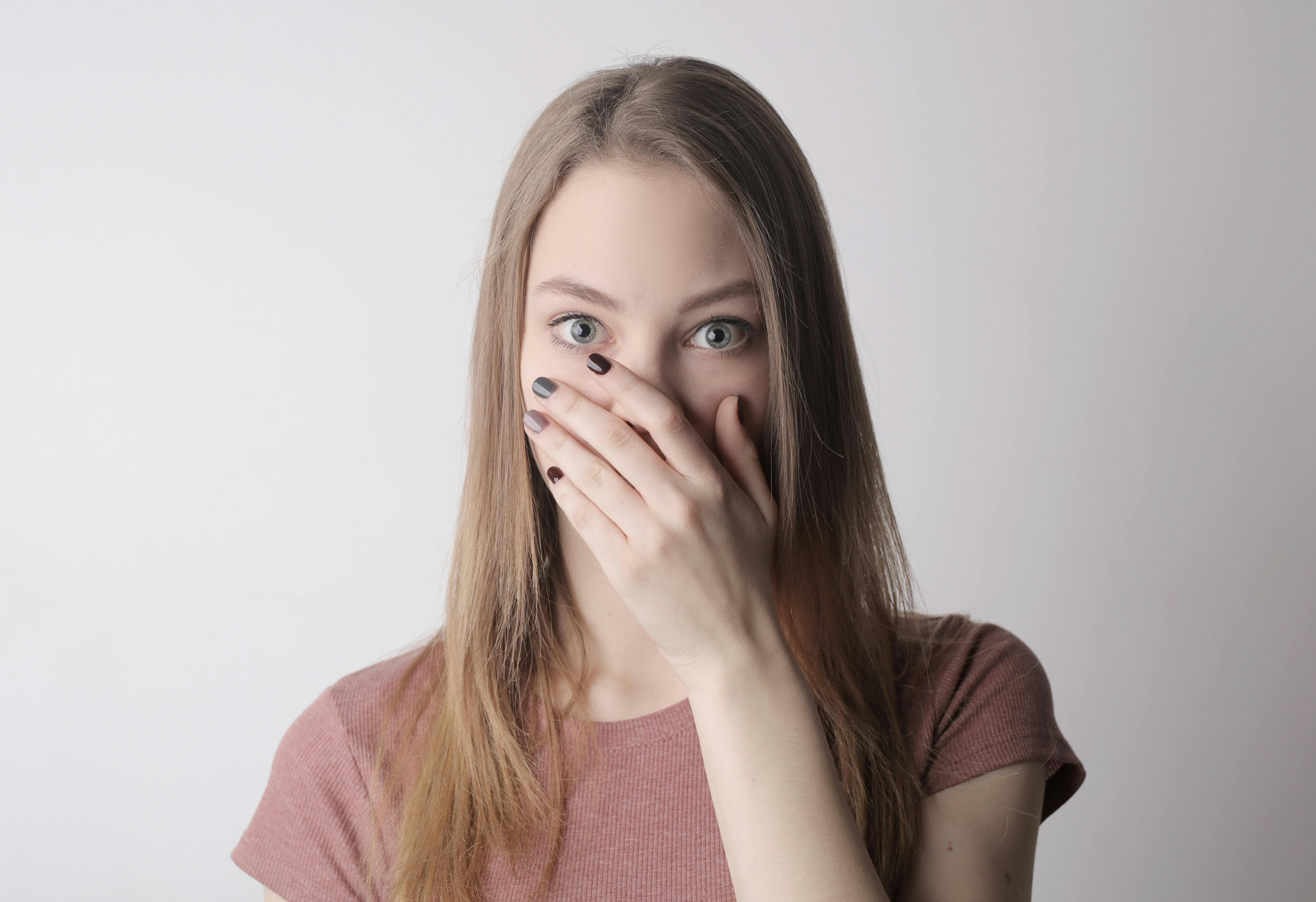 A shocked shy woman | Source: Pexels