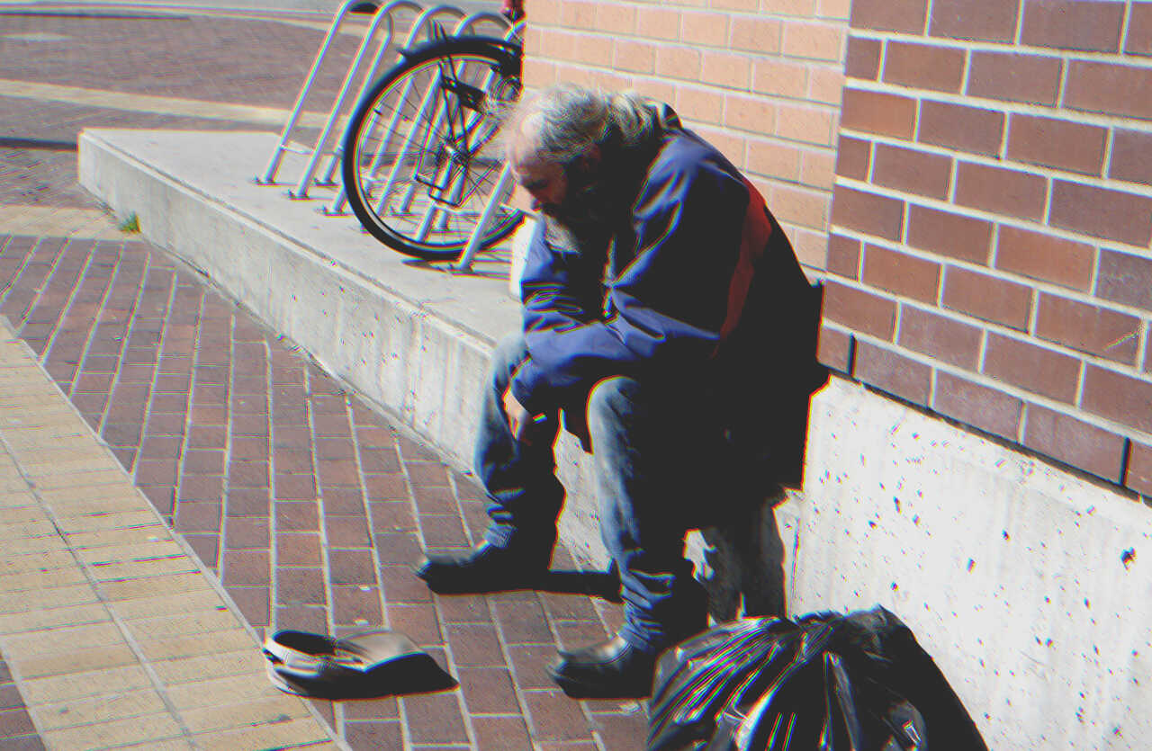 A homeless man | Source: Flickr