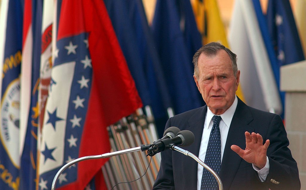 George H.W. Bush, 41st President of the United States | Photo: Logan Mock-Bunting/Getty Images