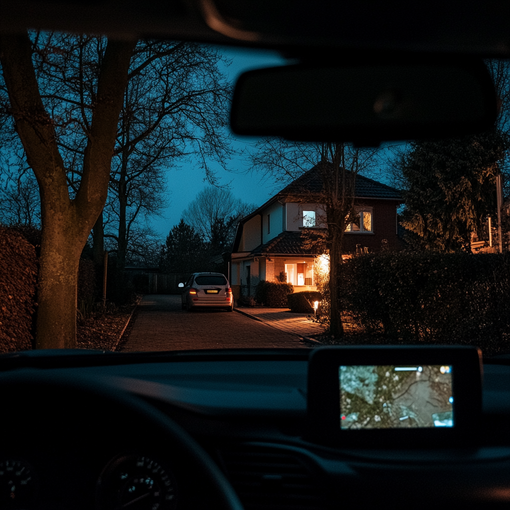 A dashcam installed in a car | Source: Midjourney