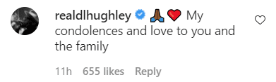 DL Hughley's comment on Jamie Foxx's tribute to his late sister. | Photo: Instagram/