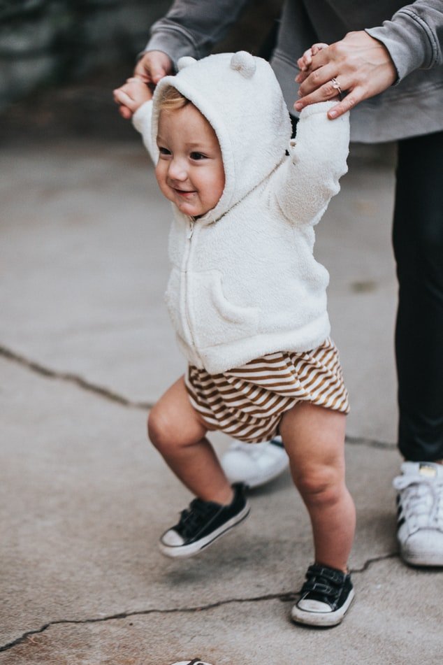 Kelsey's happiness was complete when Lyra took her first faltering steps | Source: Unsplash