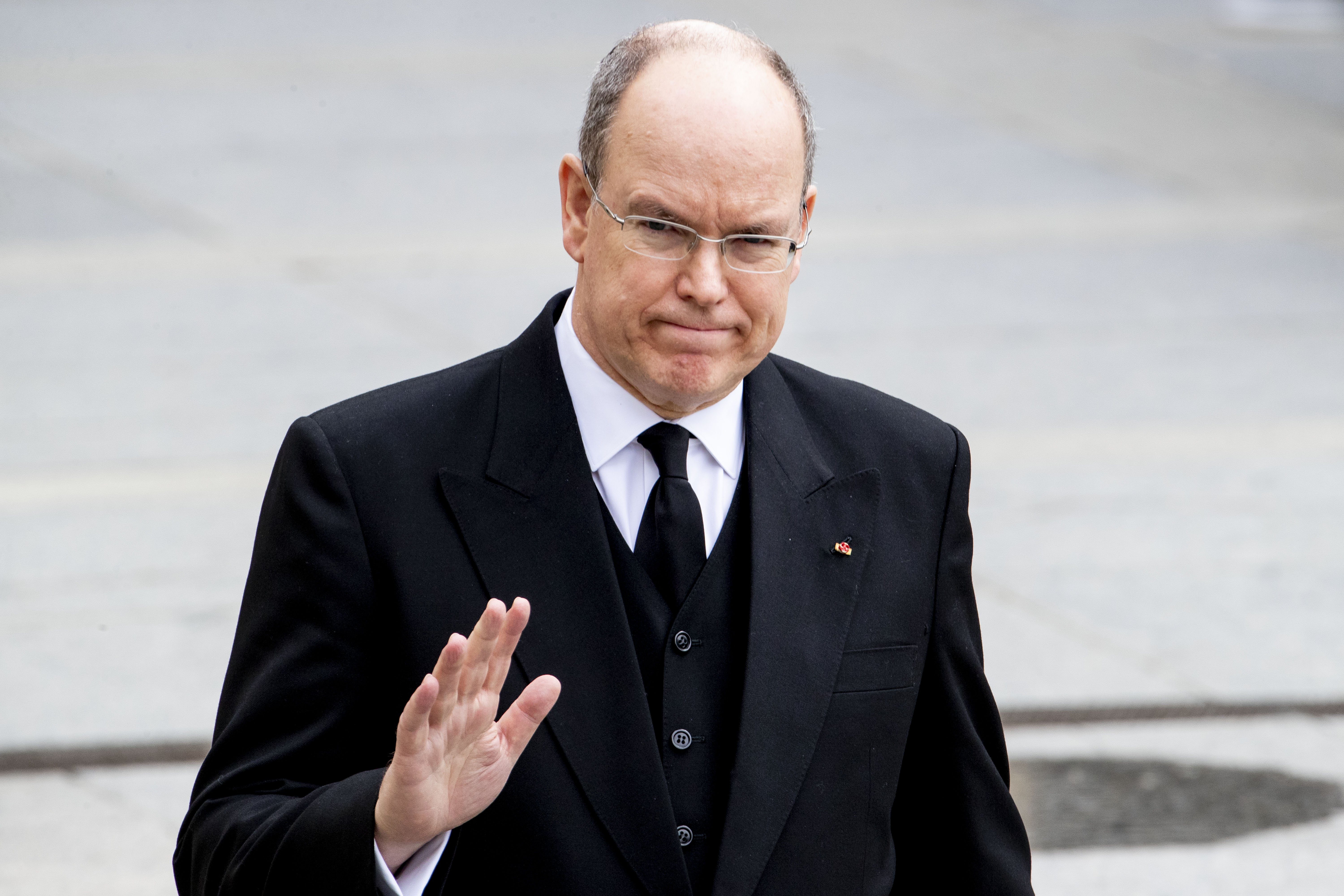 Prince Albert of Monaco at the funeral of Grand Duke Jean of Luxembourg on May 04, 2019 in Luxembourg, Luxembourg. | Source: Getty Images