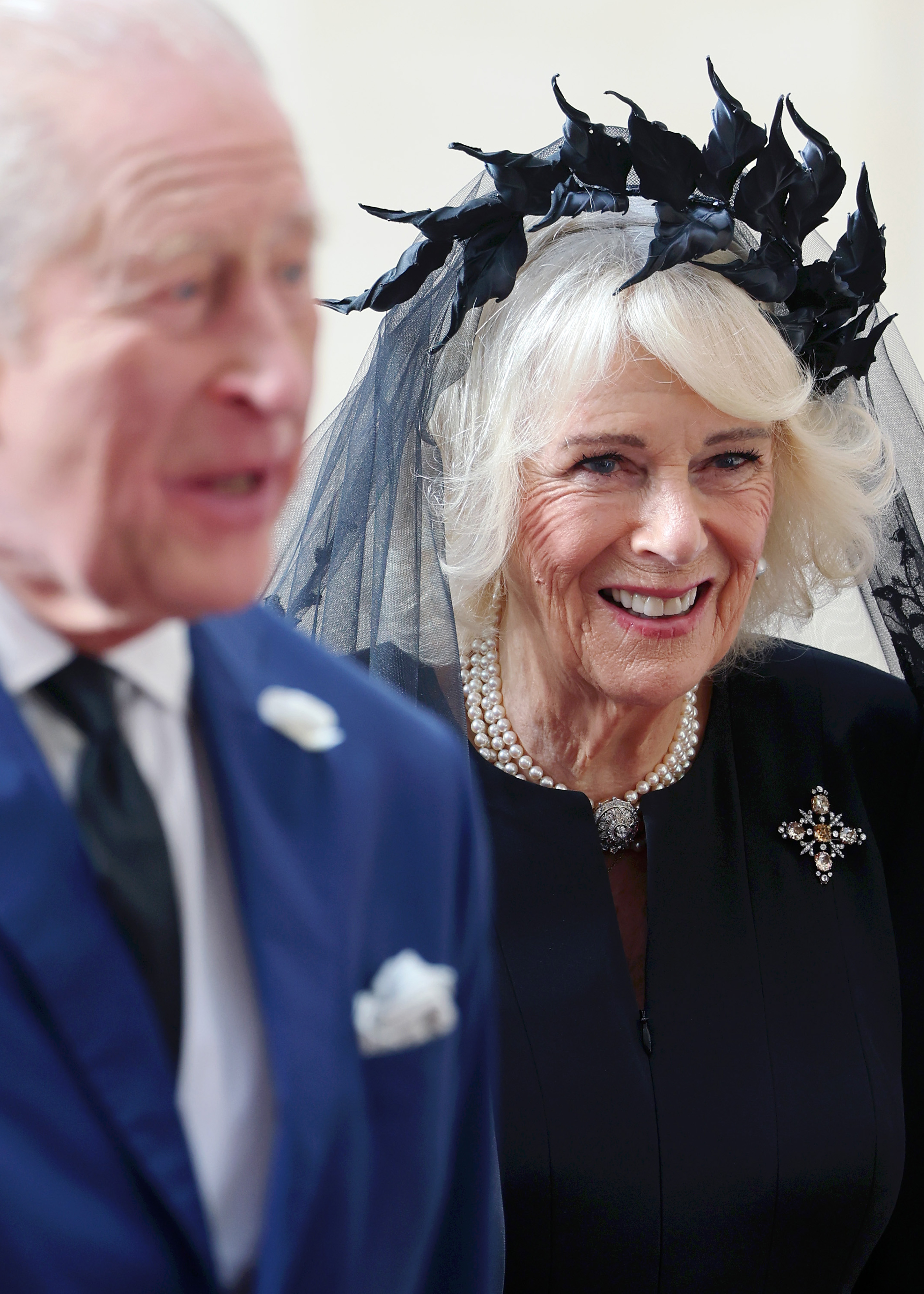 King Charles III and Queen Camilla arrive in Vatican City on October 23, 2025 in Vatican City | Source: Getty Images