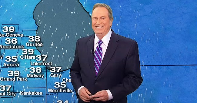 Jerry Taft during a weather broadcast on ABC7 | Photo: youtube.com/ABC 7 Chicago