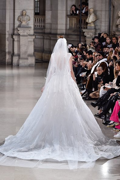 A model walking the runway during the Tony Ward Spring Summer 2019 in Paris, France. | Photo: Getty Images