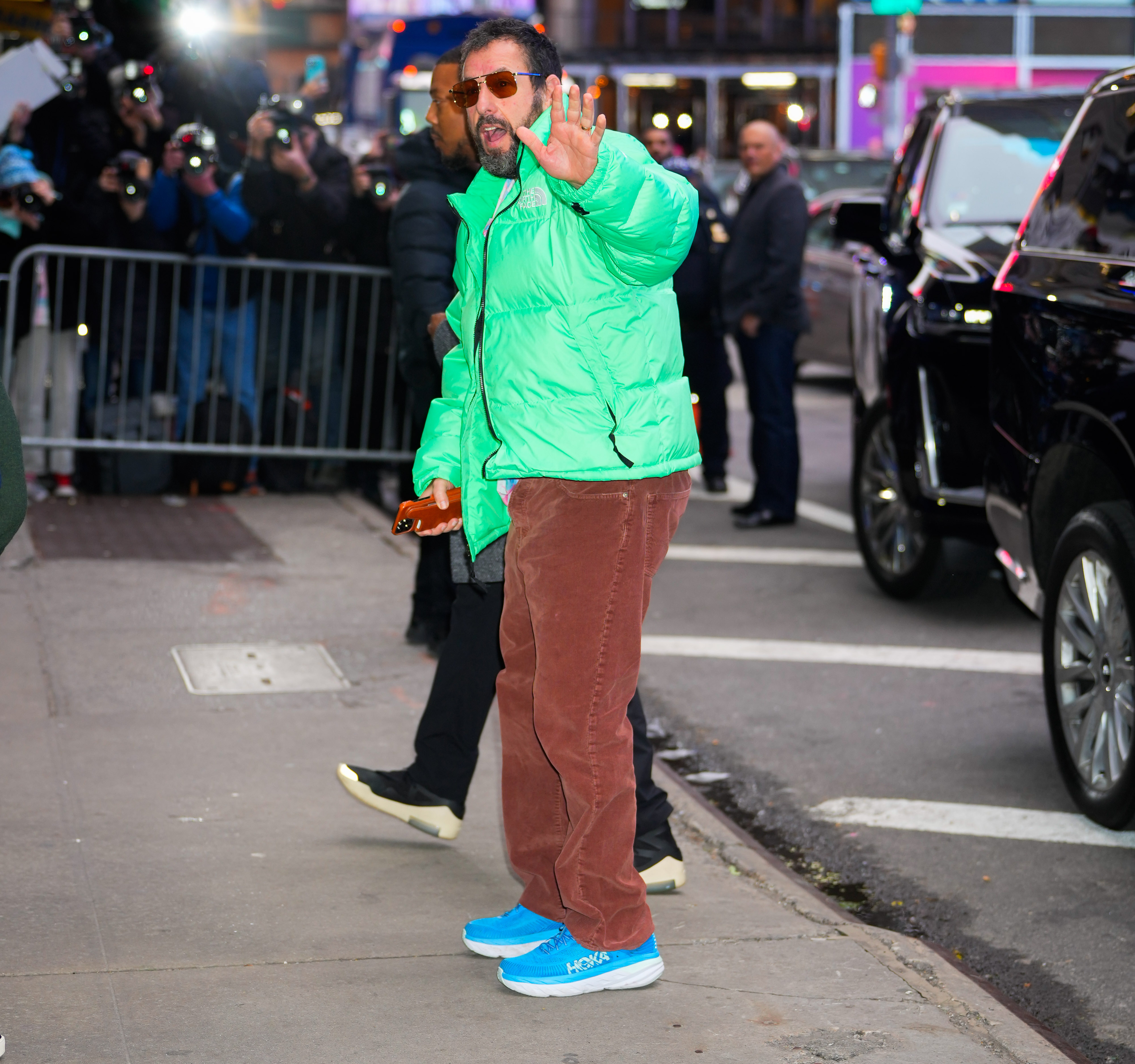 Adam Sandler in New York City on March 22, 2023 | Source: Getty Images