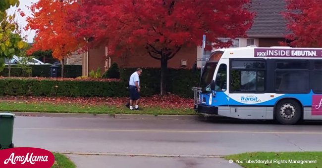  'Hero to many': Driver hops out to help elderly lady into the bus