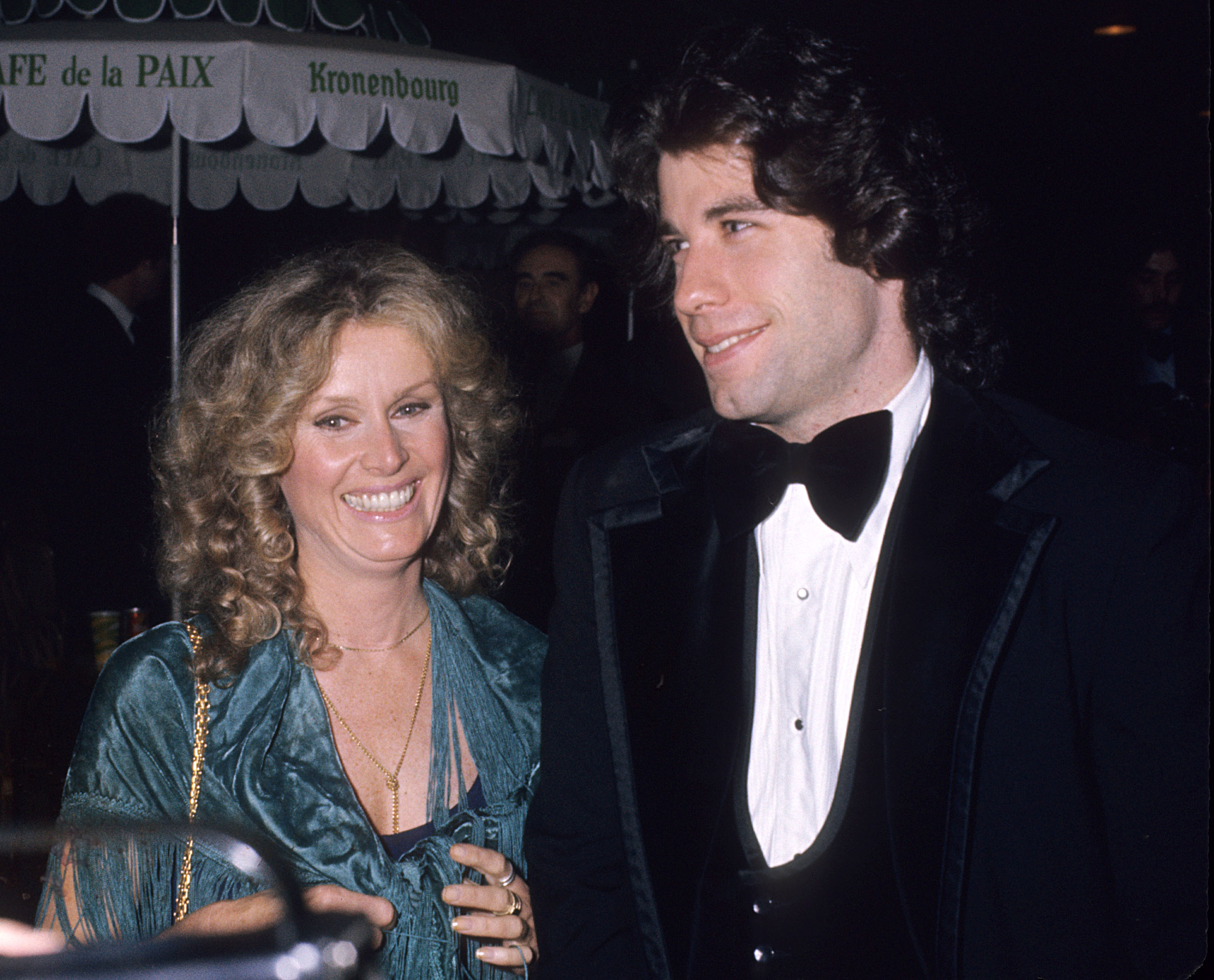 John Travolta and Dianna Hyland at the Golden Apple Awards on December 8,1976 | Source: Getty Images