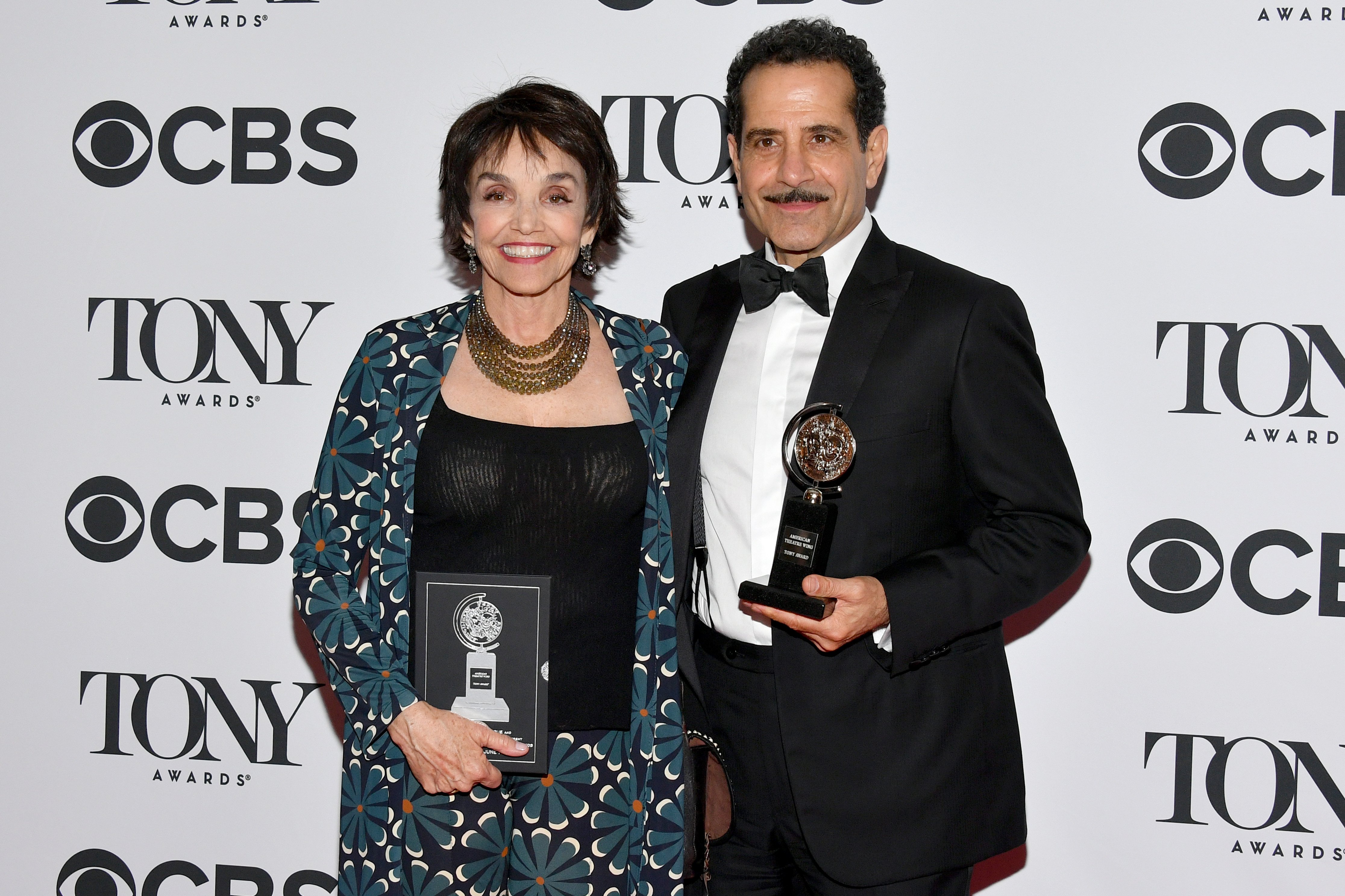Brooke Adams and Tony Shalhoub attend  the 72nd Annual Tony Awards on June 10, 2018, in New York City. | Source: Getty Images.