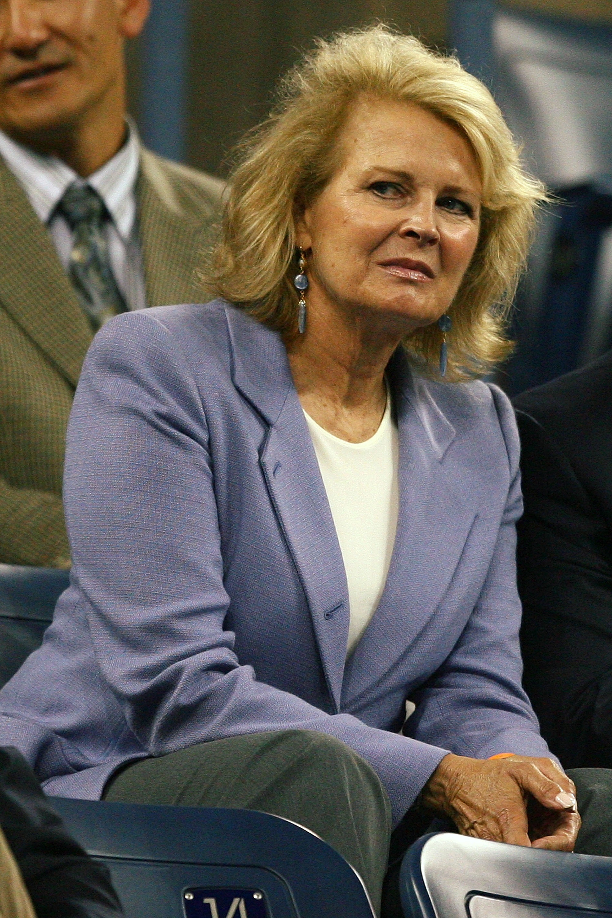 Candice Bergen during the U.S. Open at the Billie Jean King National Tennis Center on September 6, 2007 | Source: Getty Images