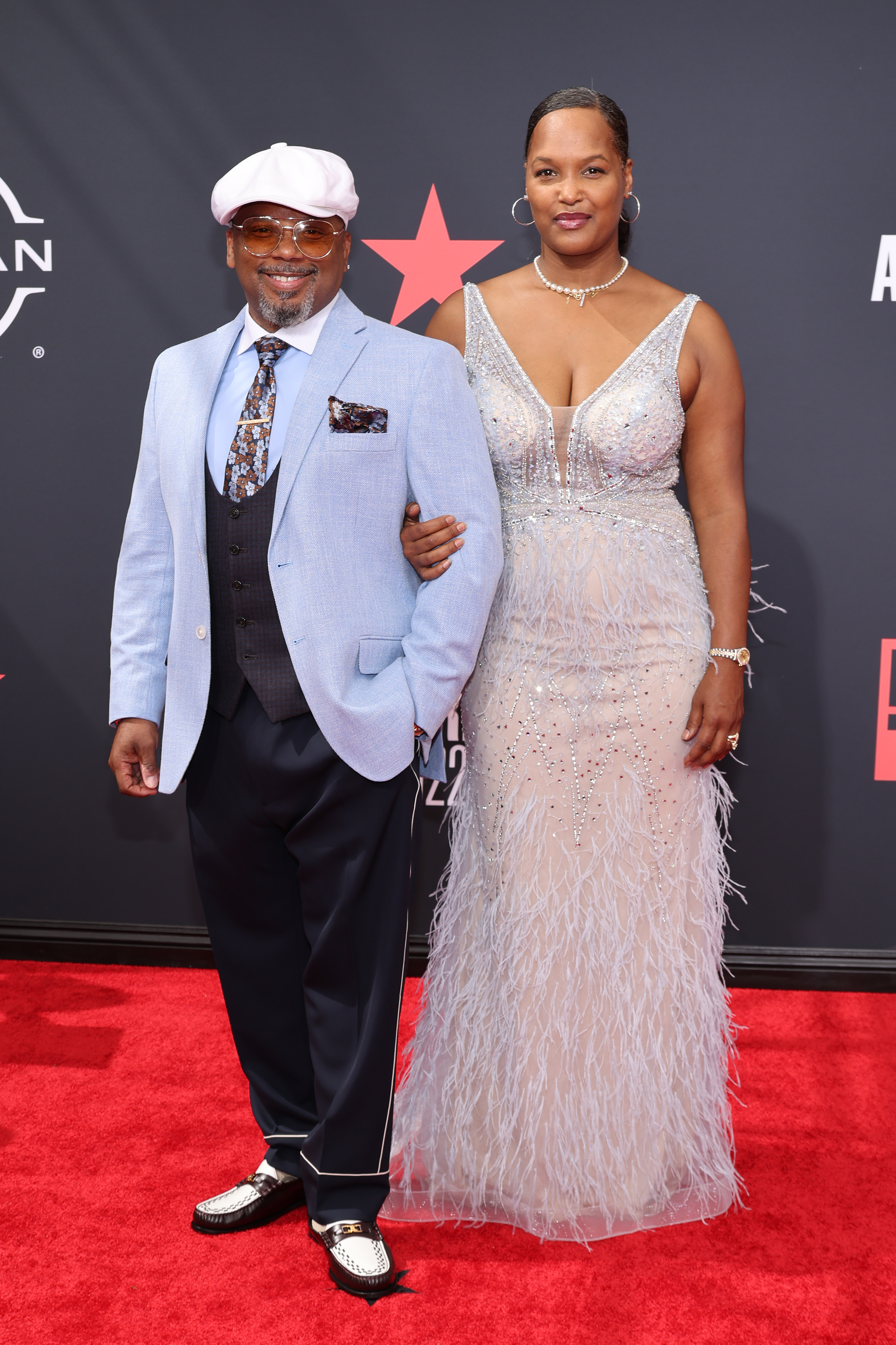 Carl Anthony Payne II and Melika Payne attend the 2022 BET Awards at Microsoft Theater on June 26, 2022, in Los Angeles, California. | Source: Getty Images