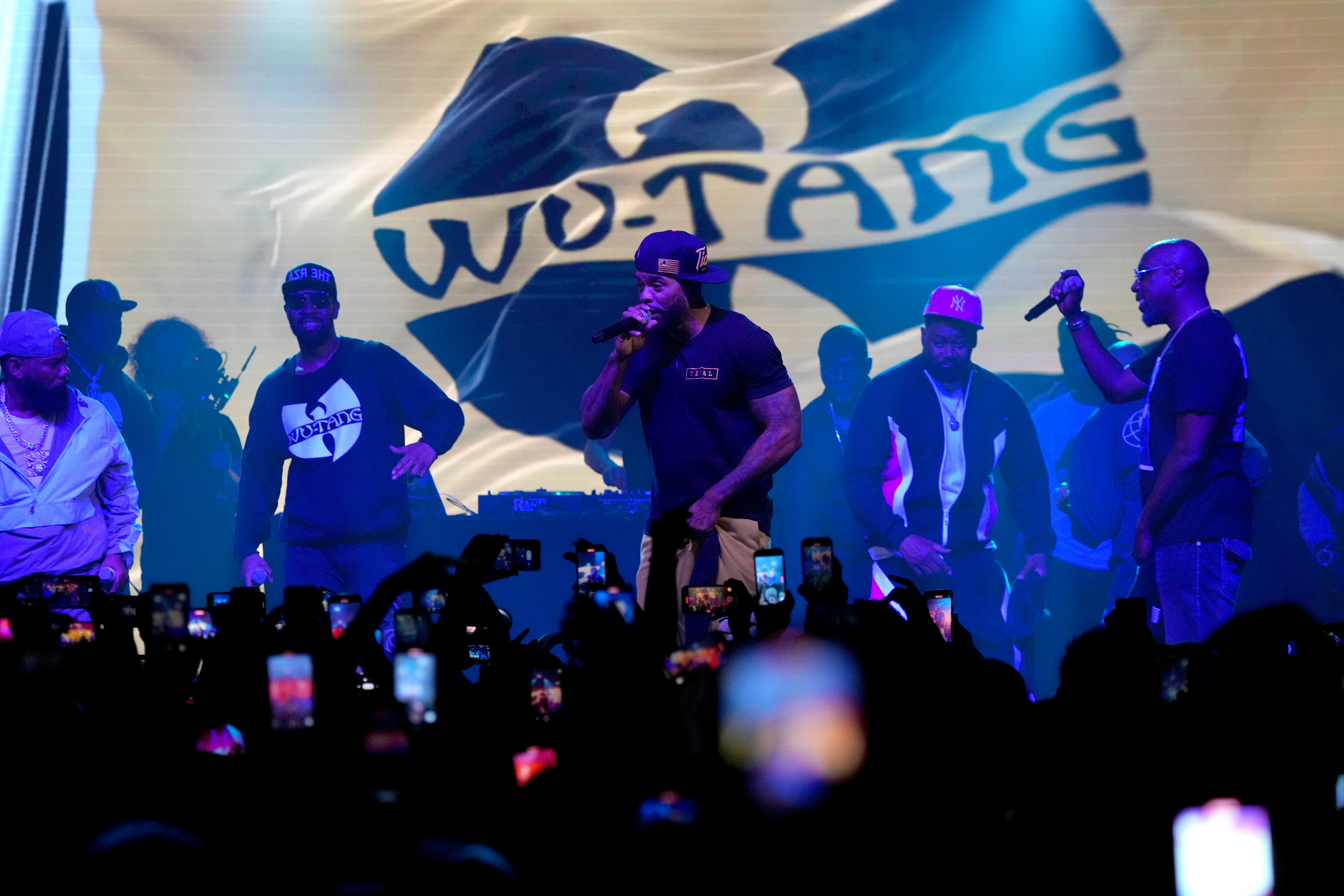 Wu-Tang Clan headlines SiriusXM and Pandora's Hip Hop 50th Anniversary Celebration at Knockdown Center, on August 10, 2023, in Queens, New York. | Source: Getty Images