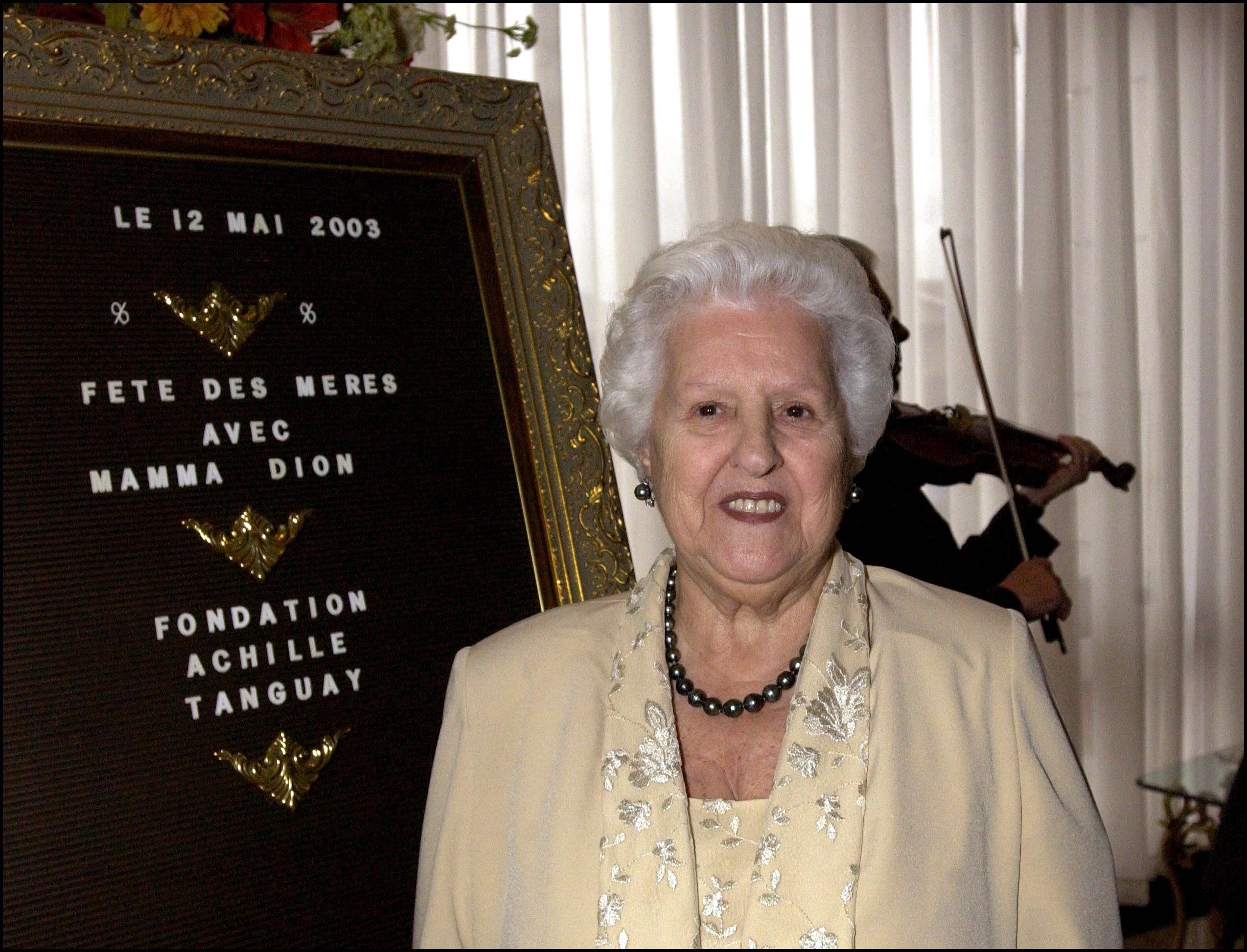  Celine Dion's mother Therese attends a benefit in Canada in 2003 | Source: Getty Images
