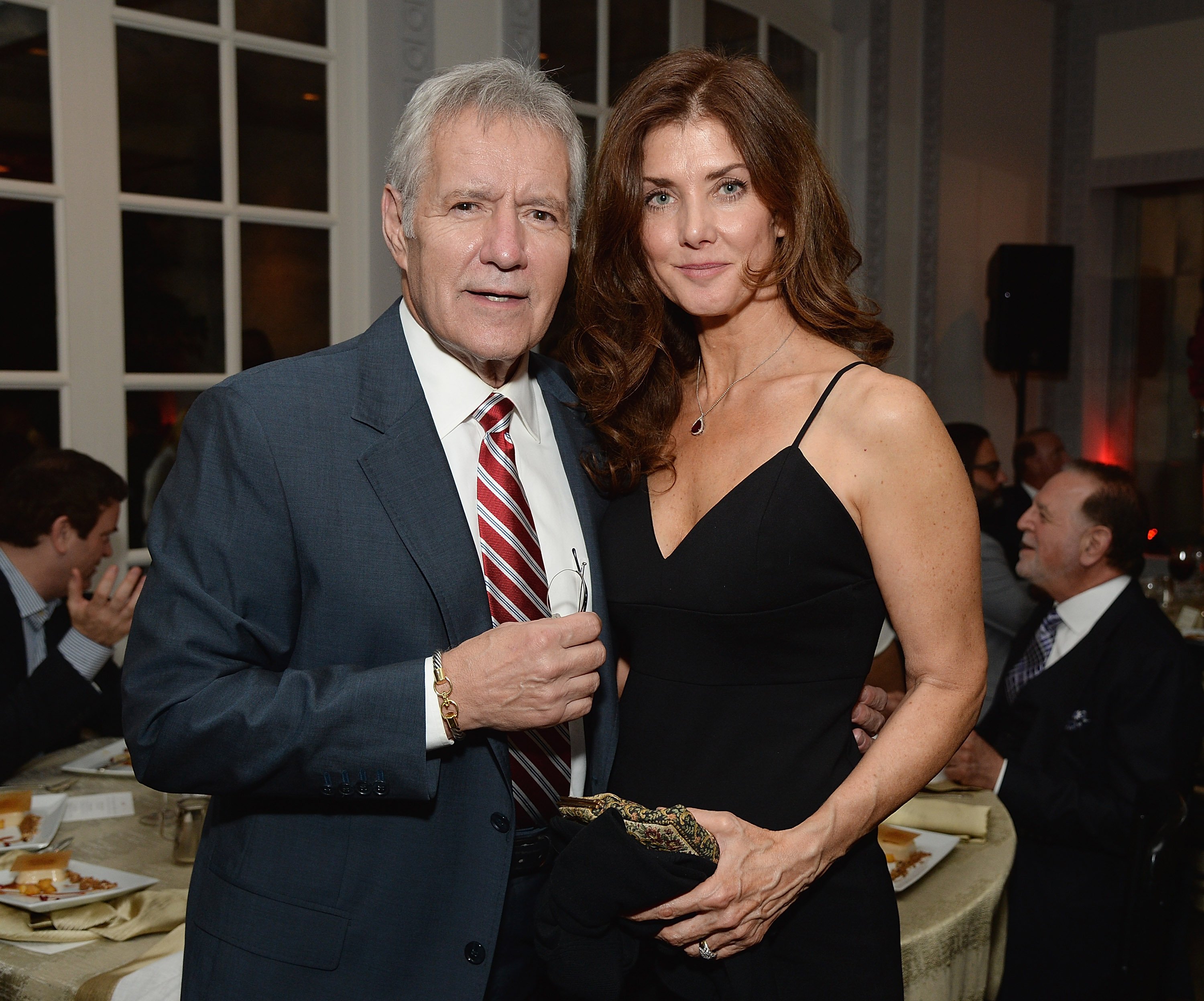 Alex Trebek and Jean Currivan Trebek attend the dinner tribute to Sophia Loren during the AFI FEST on November 12, 2014. | Photo: Getty Images.