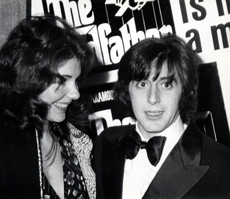 Jill Clayburg and Al Pacino attending the premiere of “The Godfather” in New York City in March 1972. | Image: Getty Images.