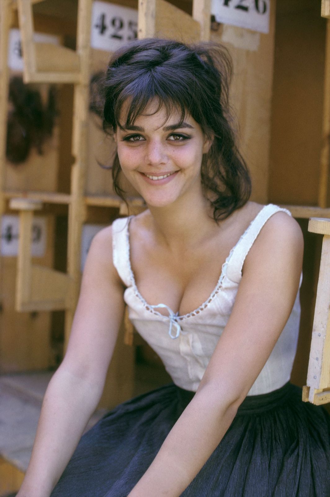 La comédienne Tina Aumont | Photo : Getty Images. La comédienne Tina Aumont | Photo : Getty Images.